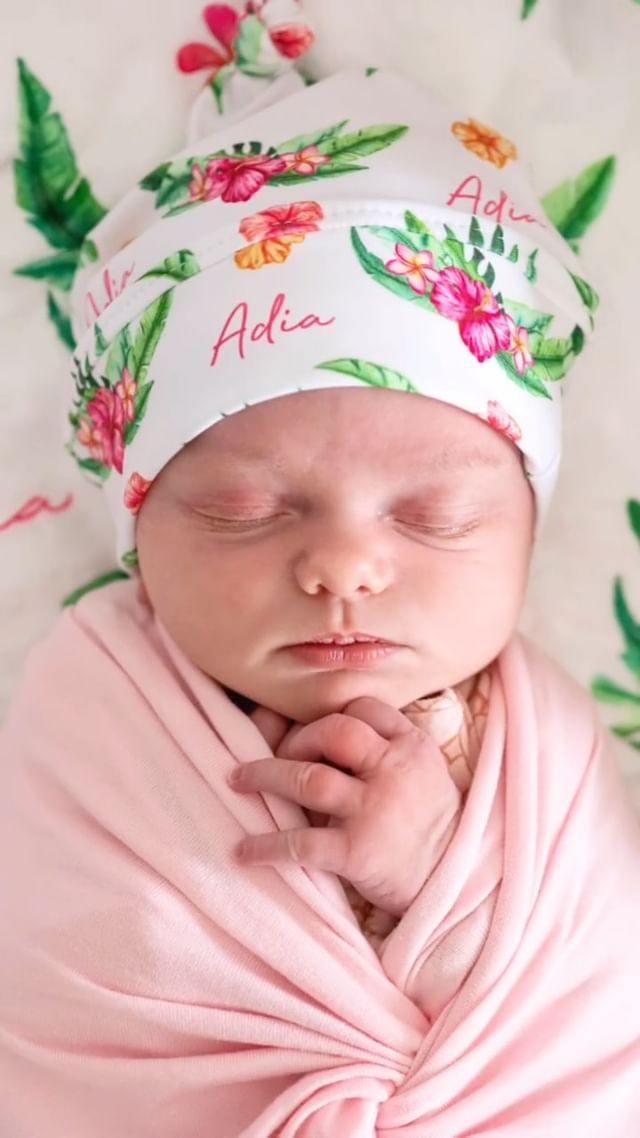 Tropical Paradise - Personalised Beanie