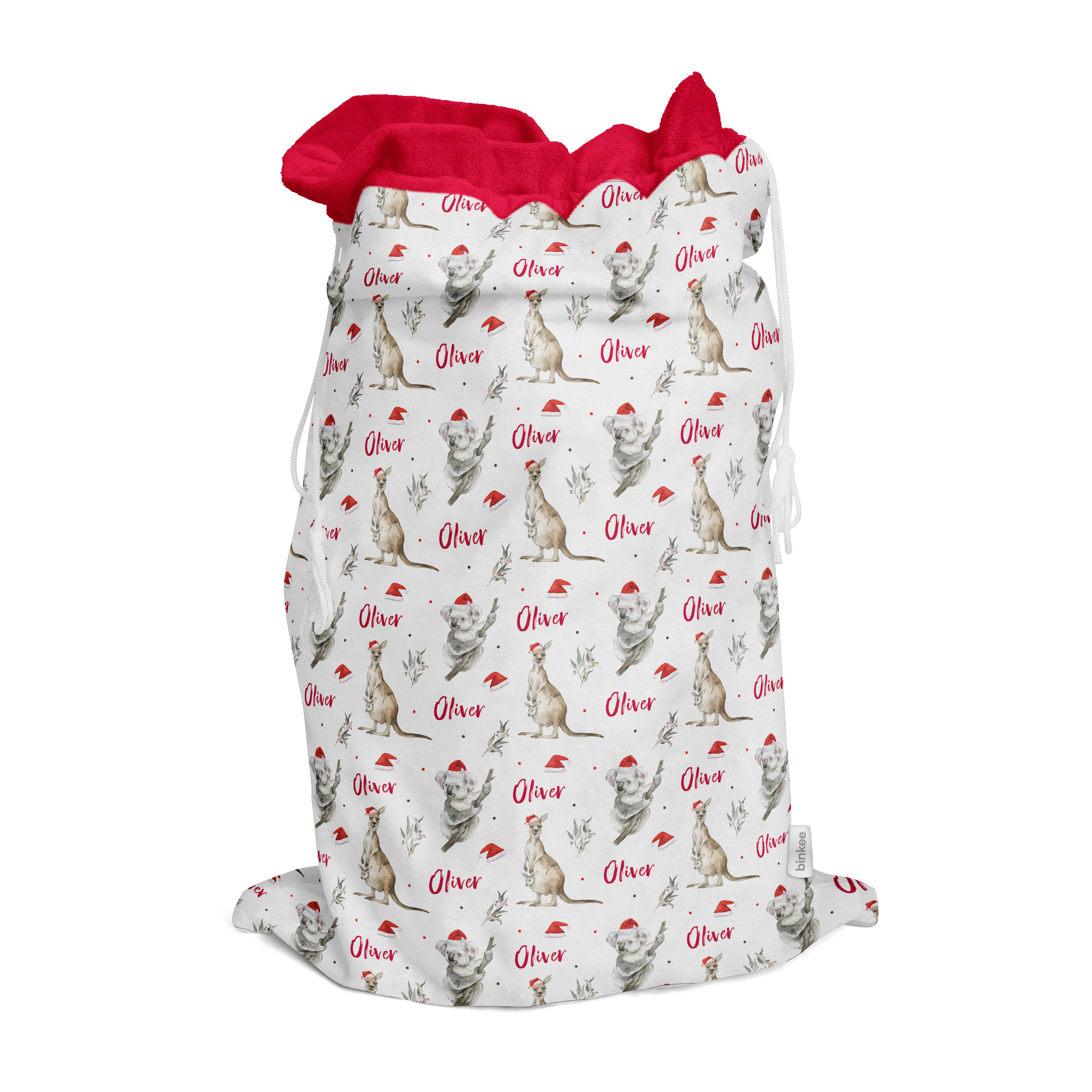 Aussie Christmas - Personalised Santa Sack