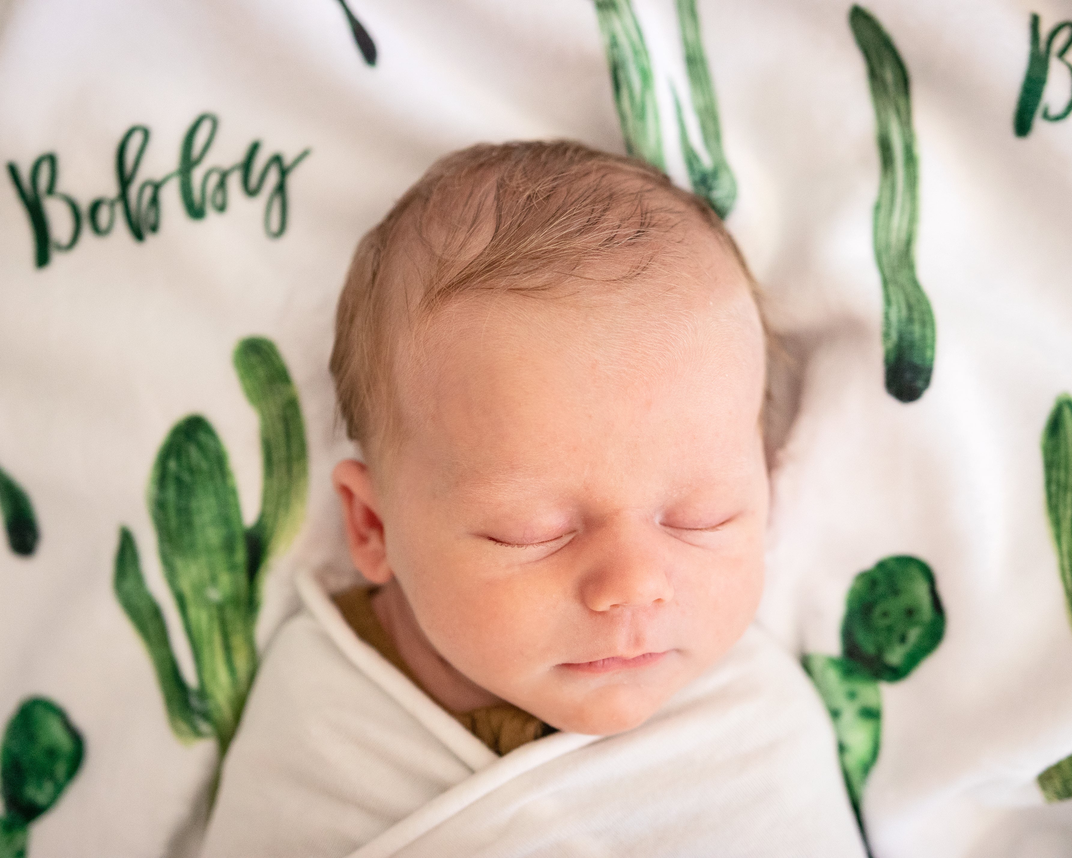 Desert Cactus - Personalised Keepsake Blanket
