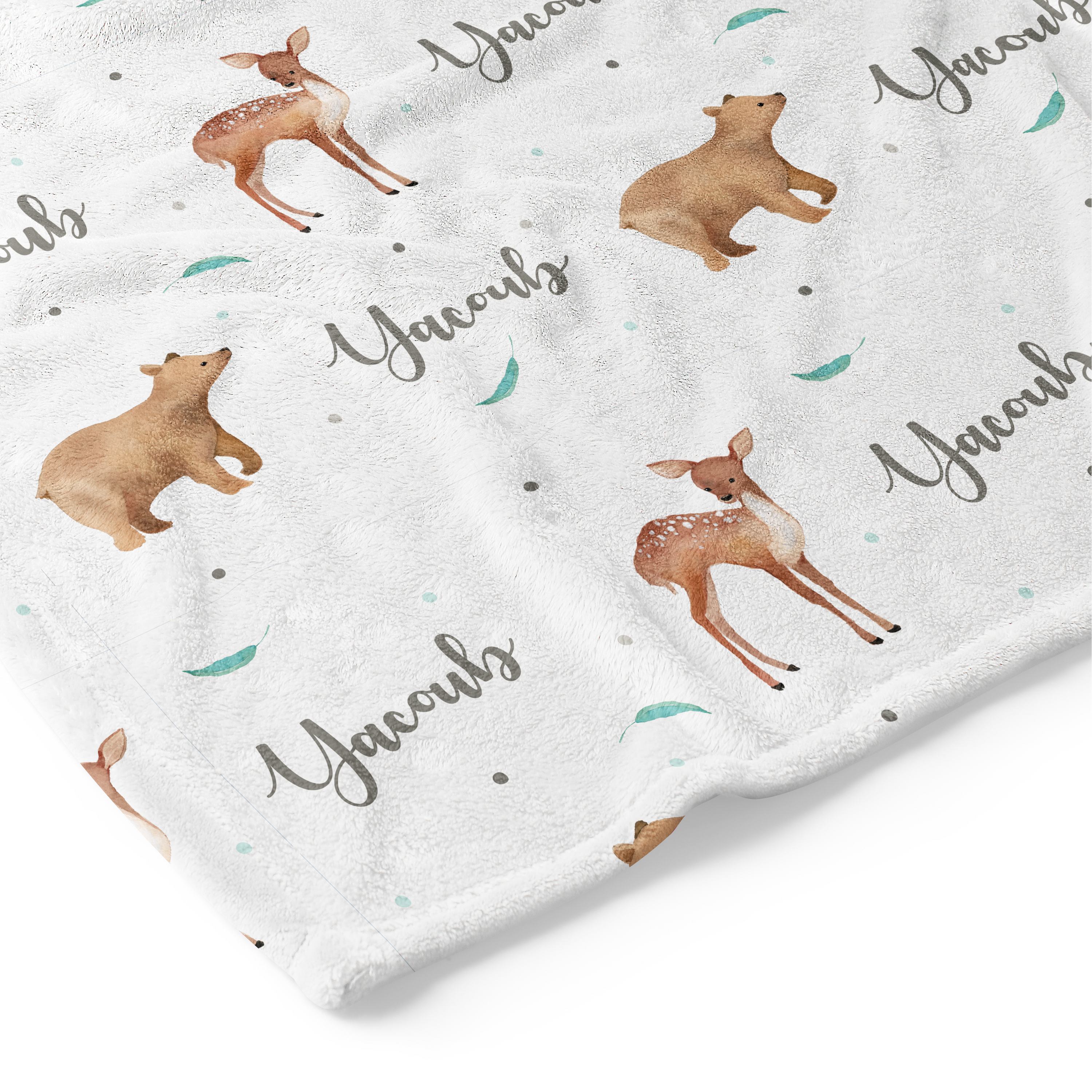 Forest Friends - Personalised Keepsake Blanket
