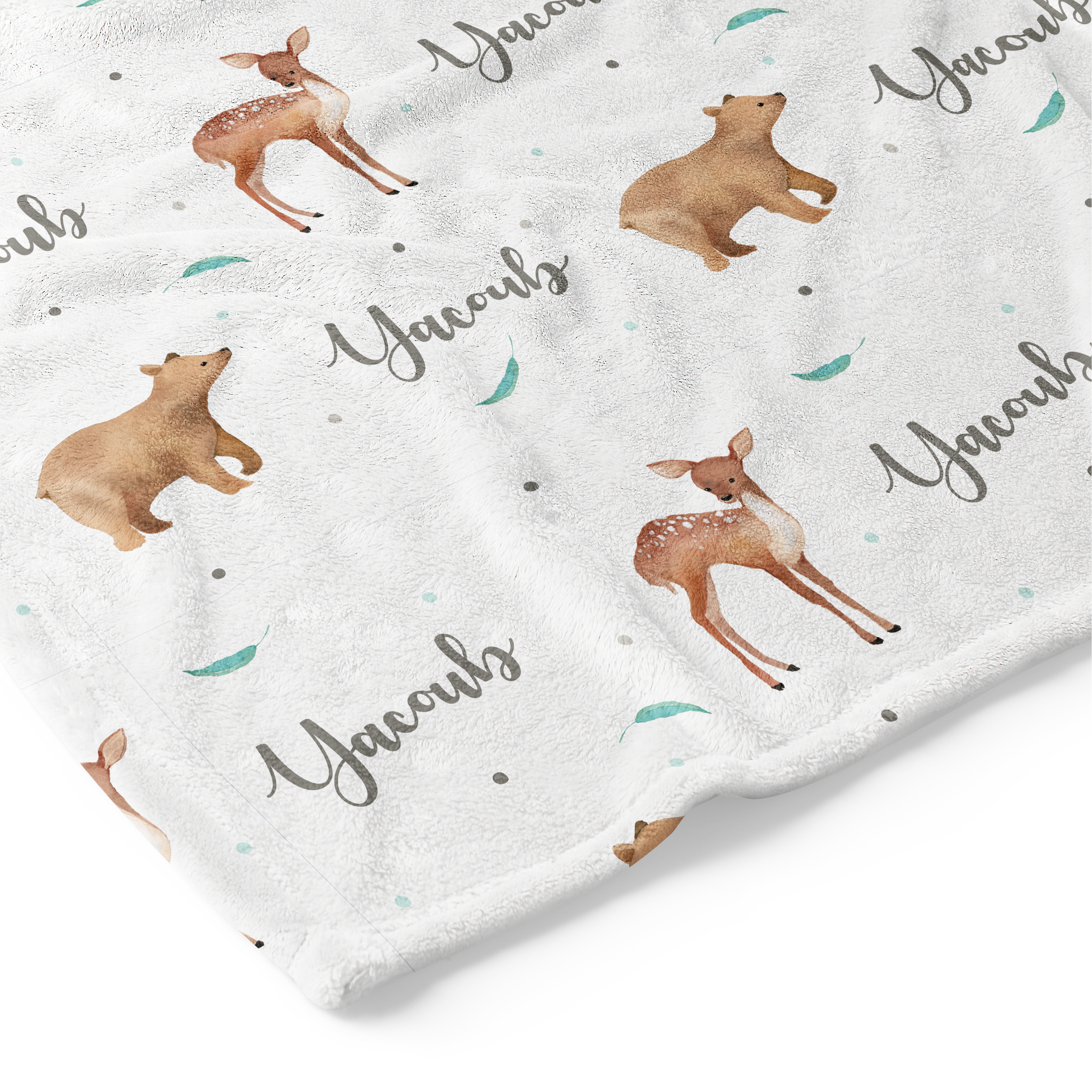 Forest Friends - Personalised Keepsake Blanket