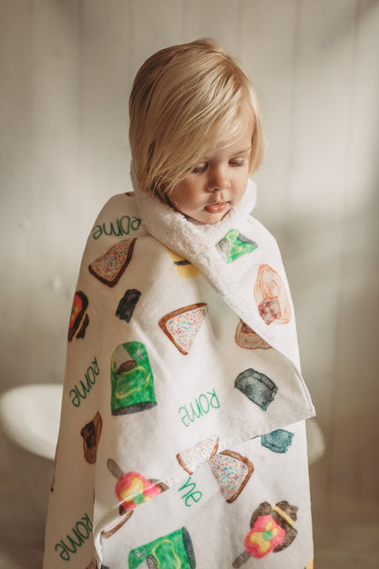 Aussie Treats - Personalised Keepsake Blanket
