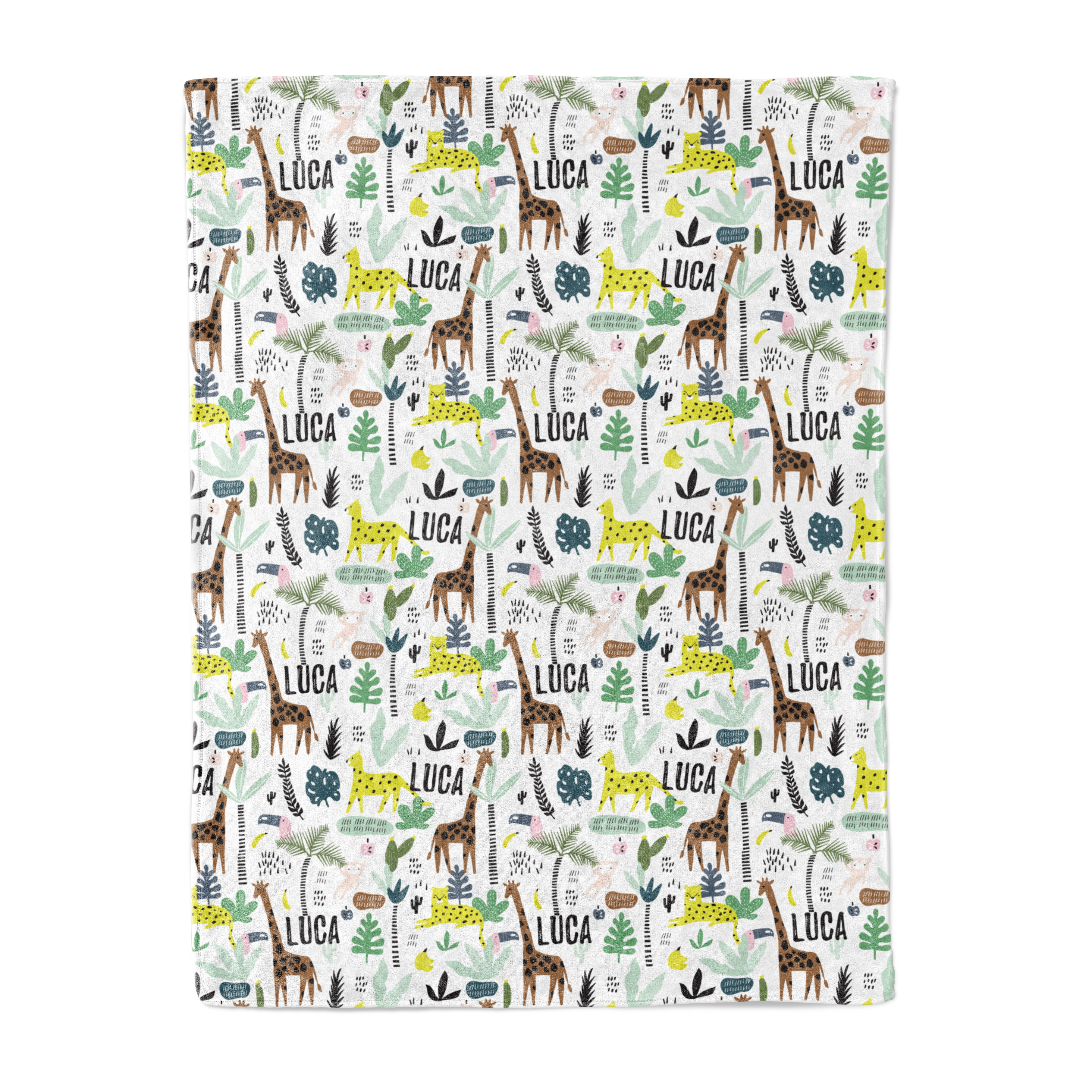 Jungle Buddies - Personalised Keepsake Blanket