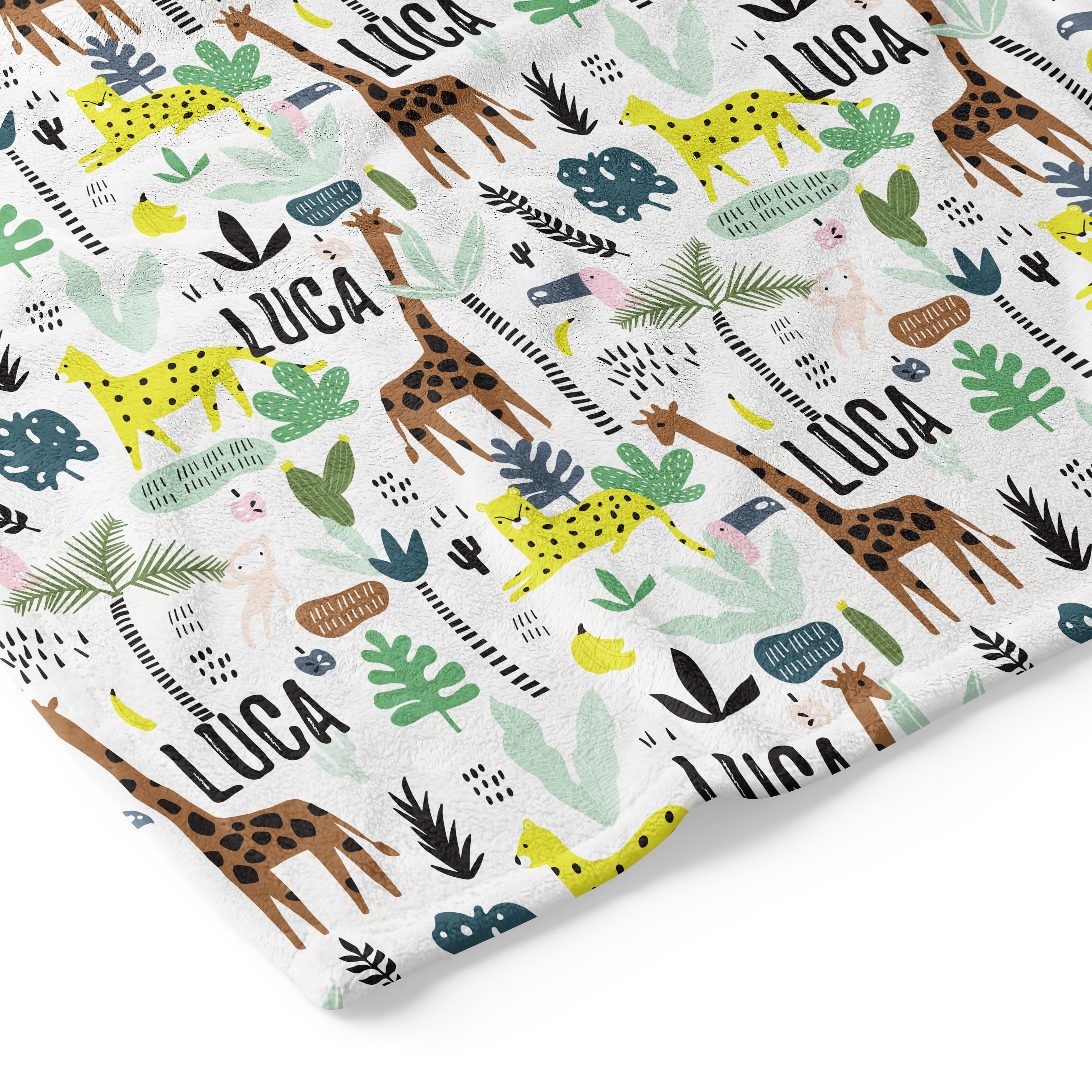 Jungle Buddies - Personalised Keepsake Blanket