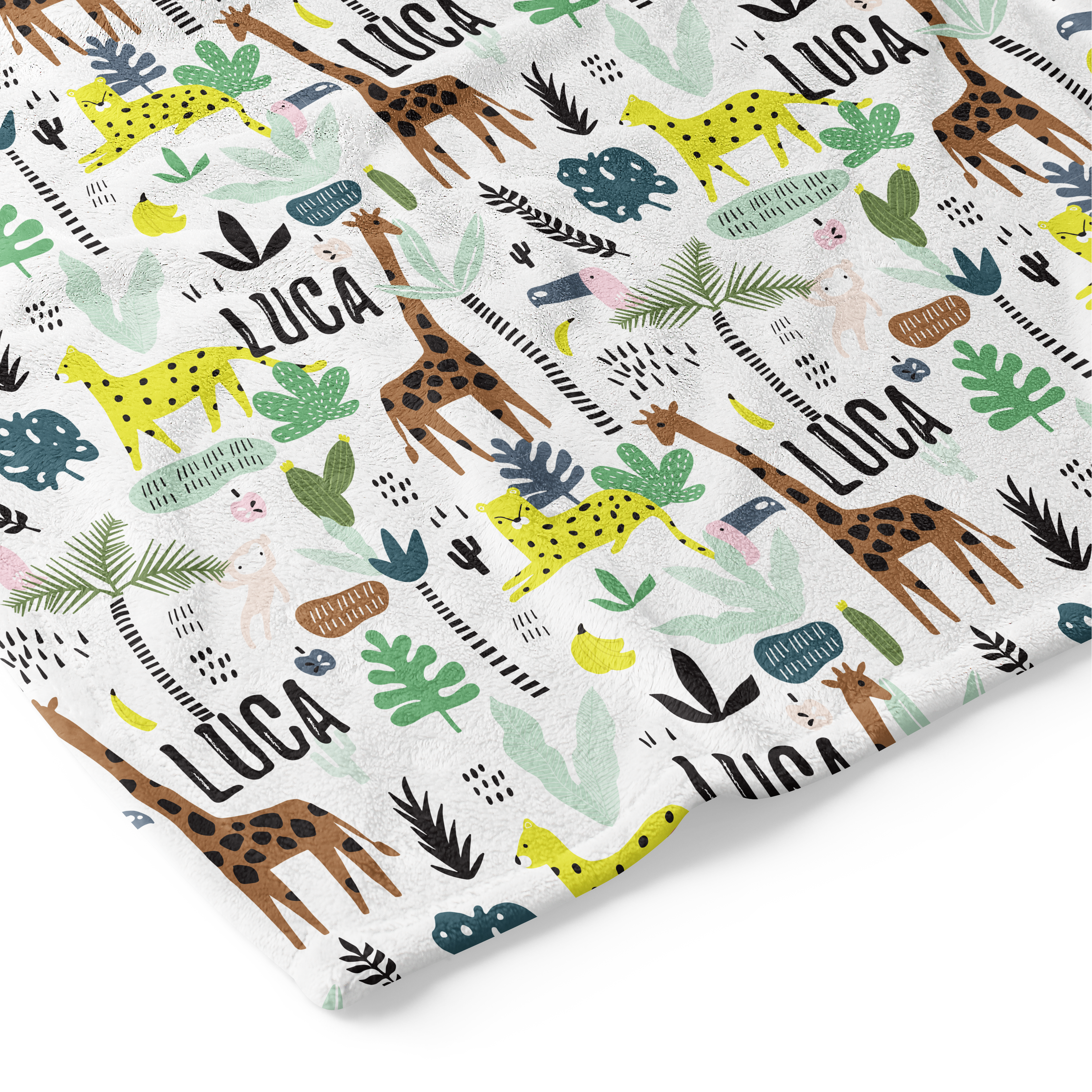 Jungle Buddies - Personalised Keepsake Blanket