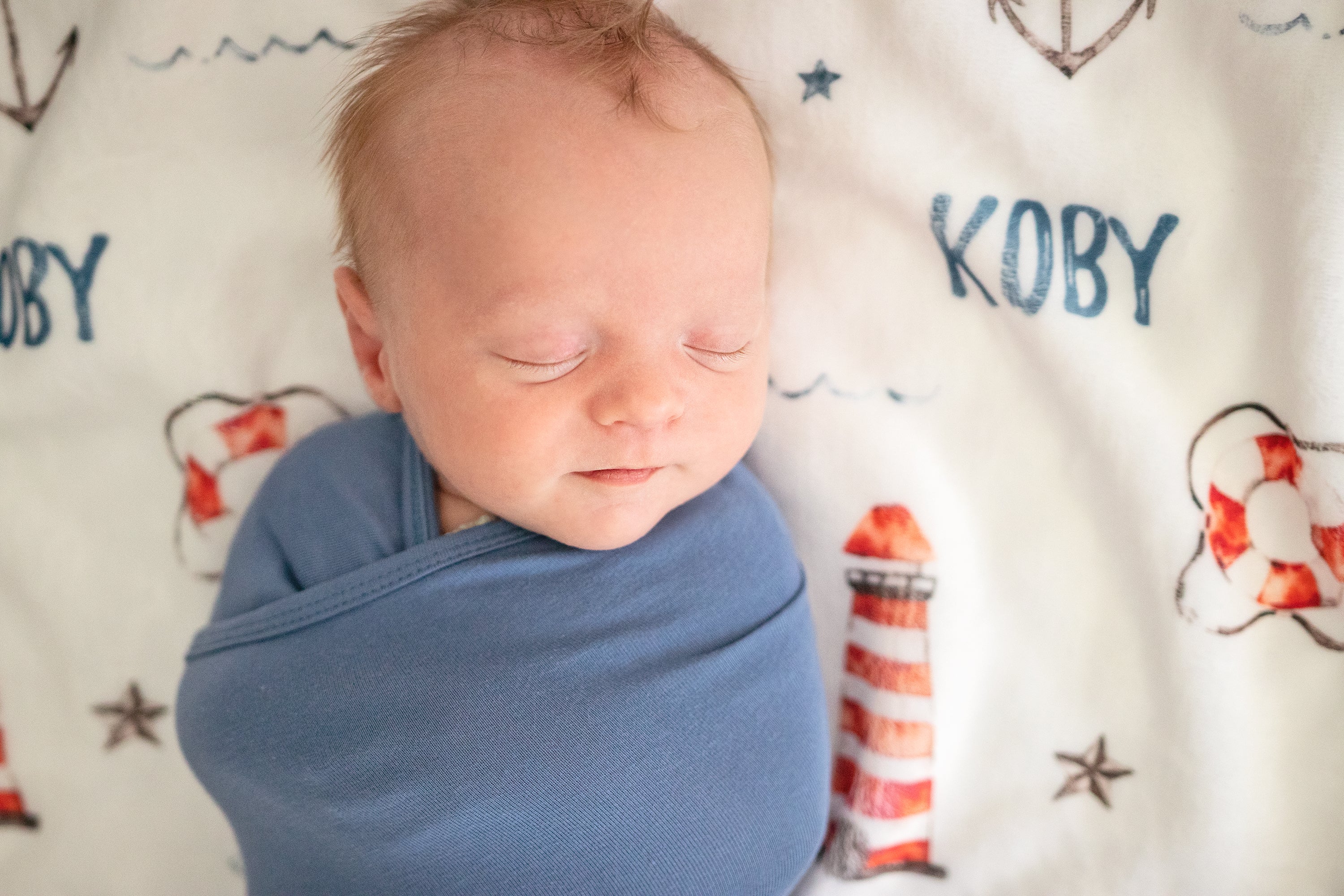 Beyond The Sea - Personalised Keepsake Blanket