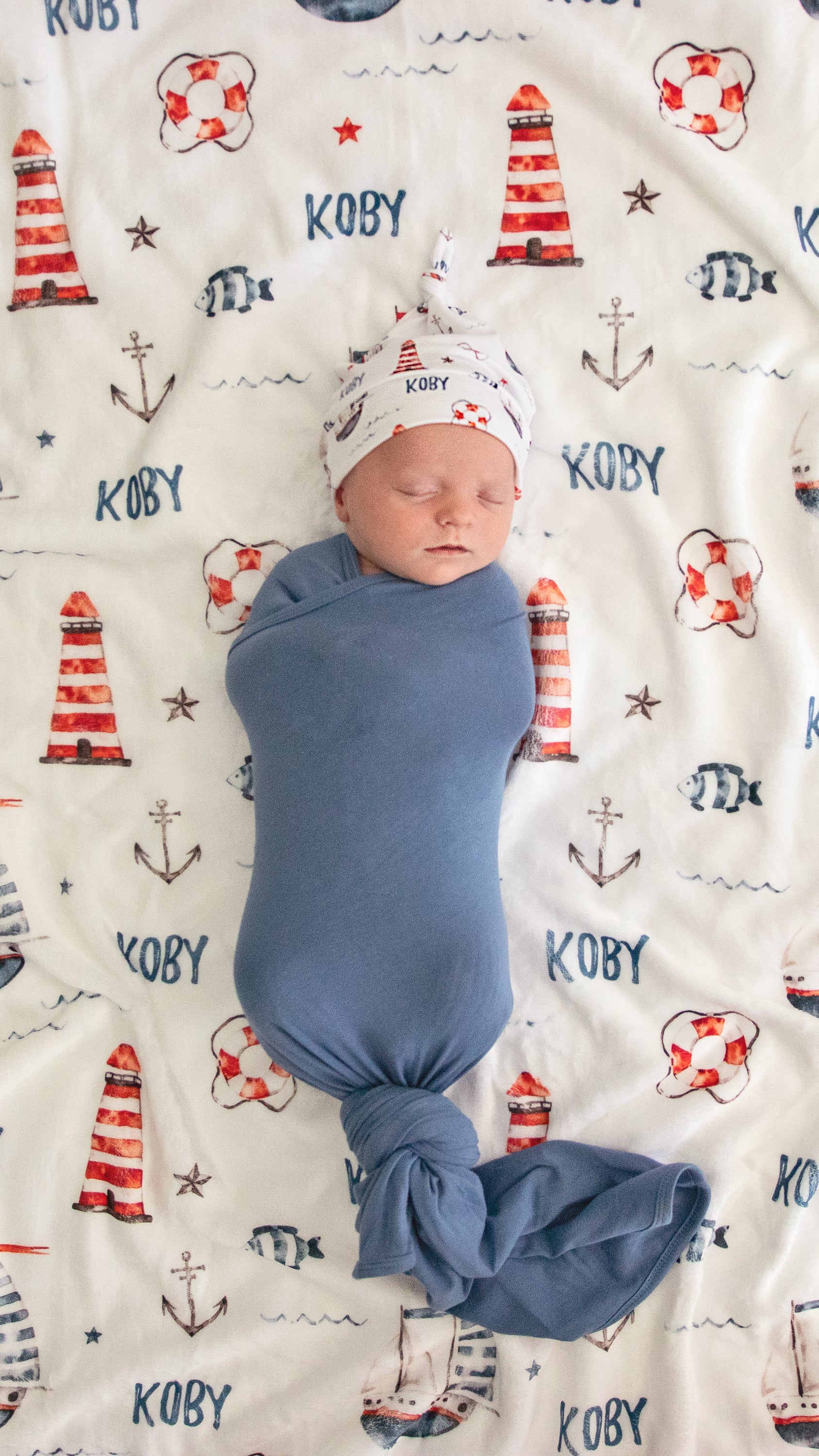 Beyond The Sea - Personalised Keepsake Blanket