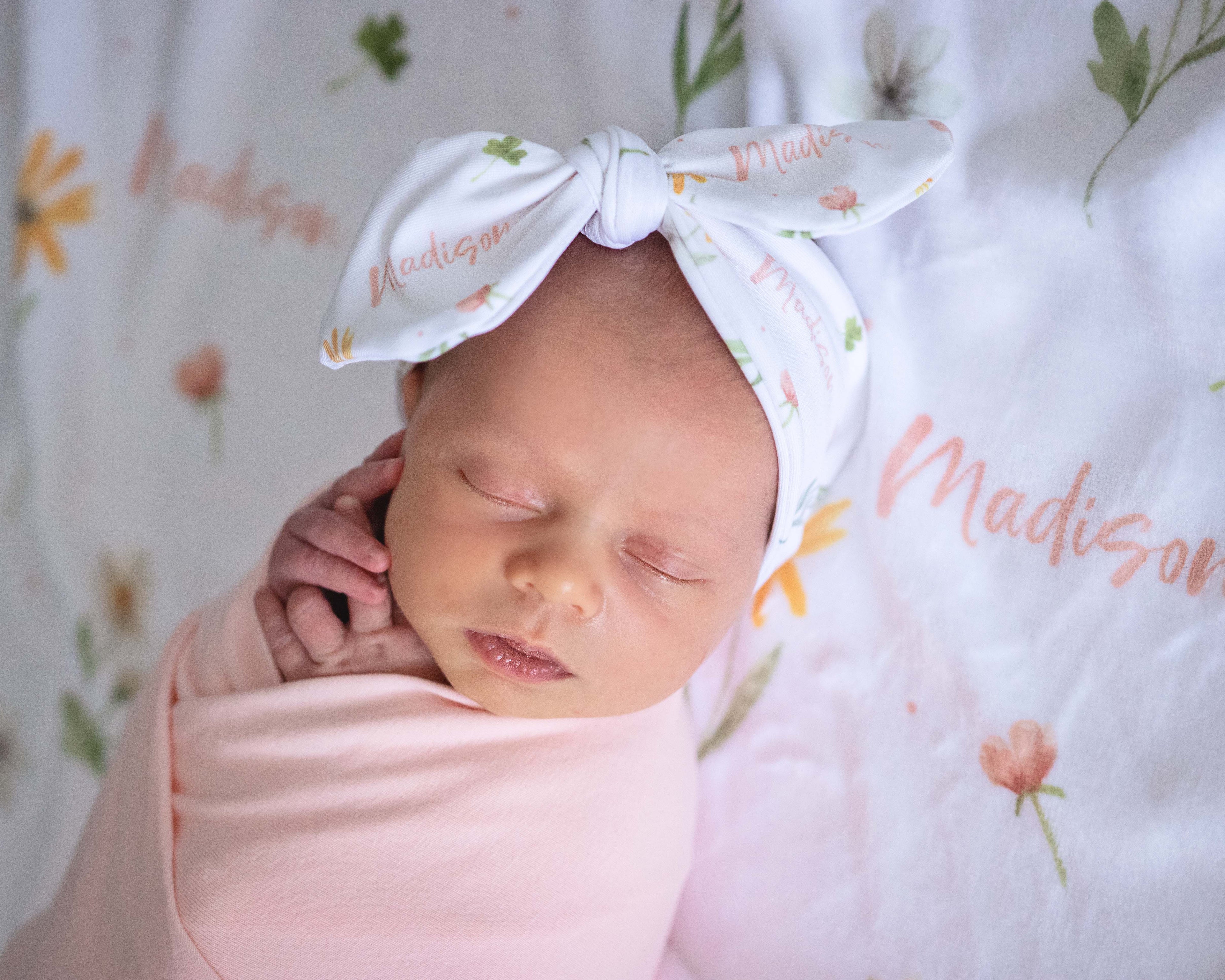 Wildflower - Personalised Keepsake Blanket
