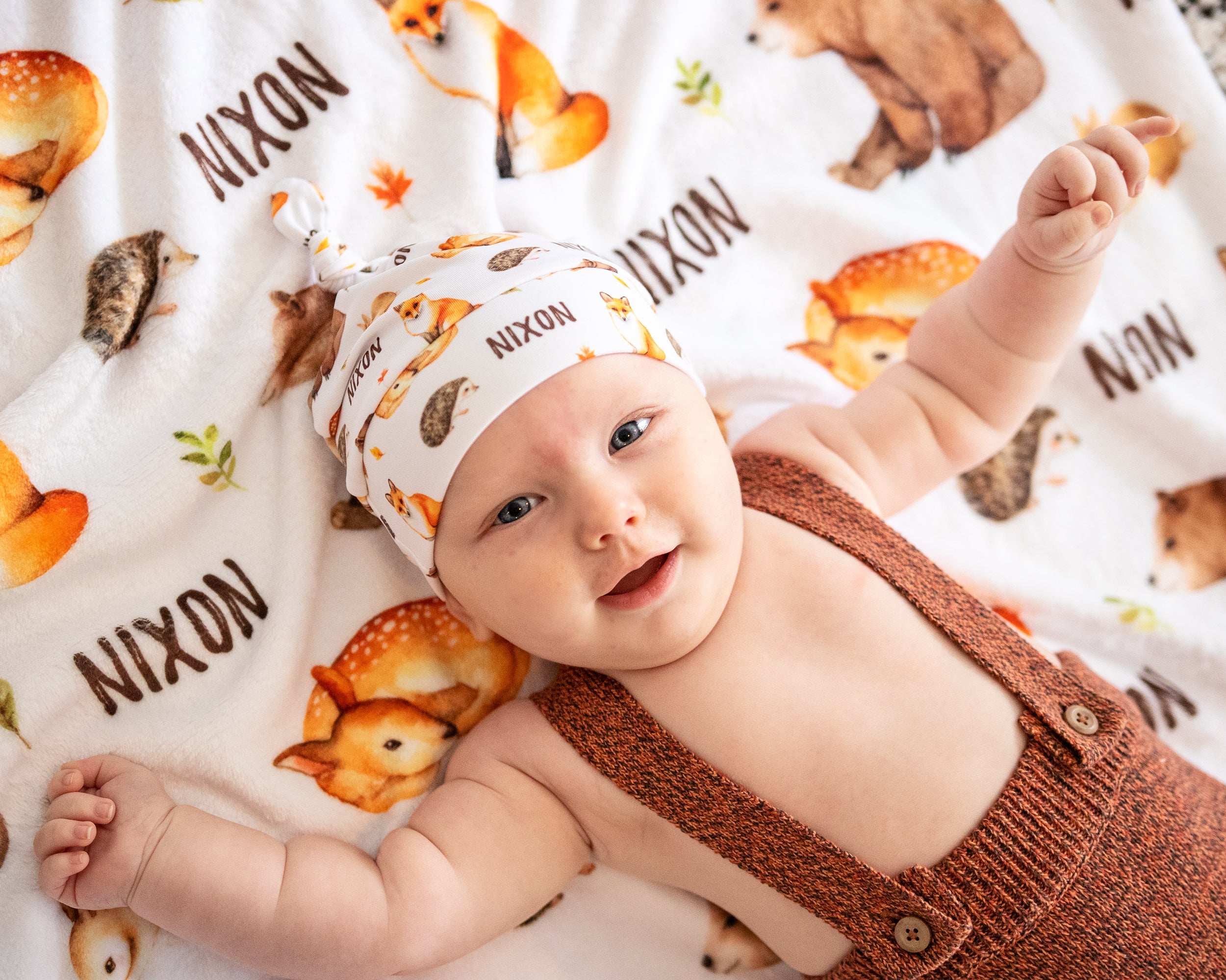 Woodland - Personalised Beanie