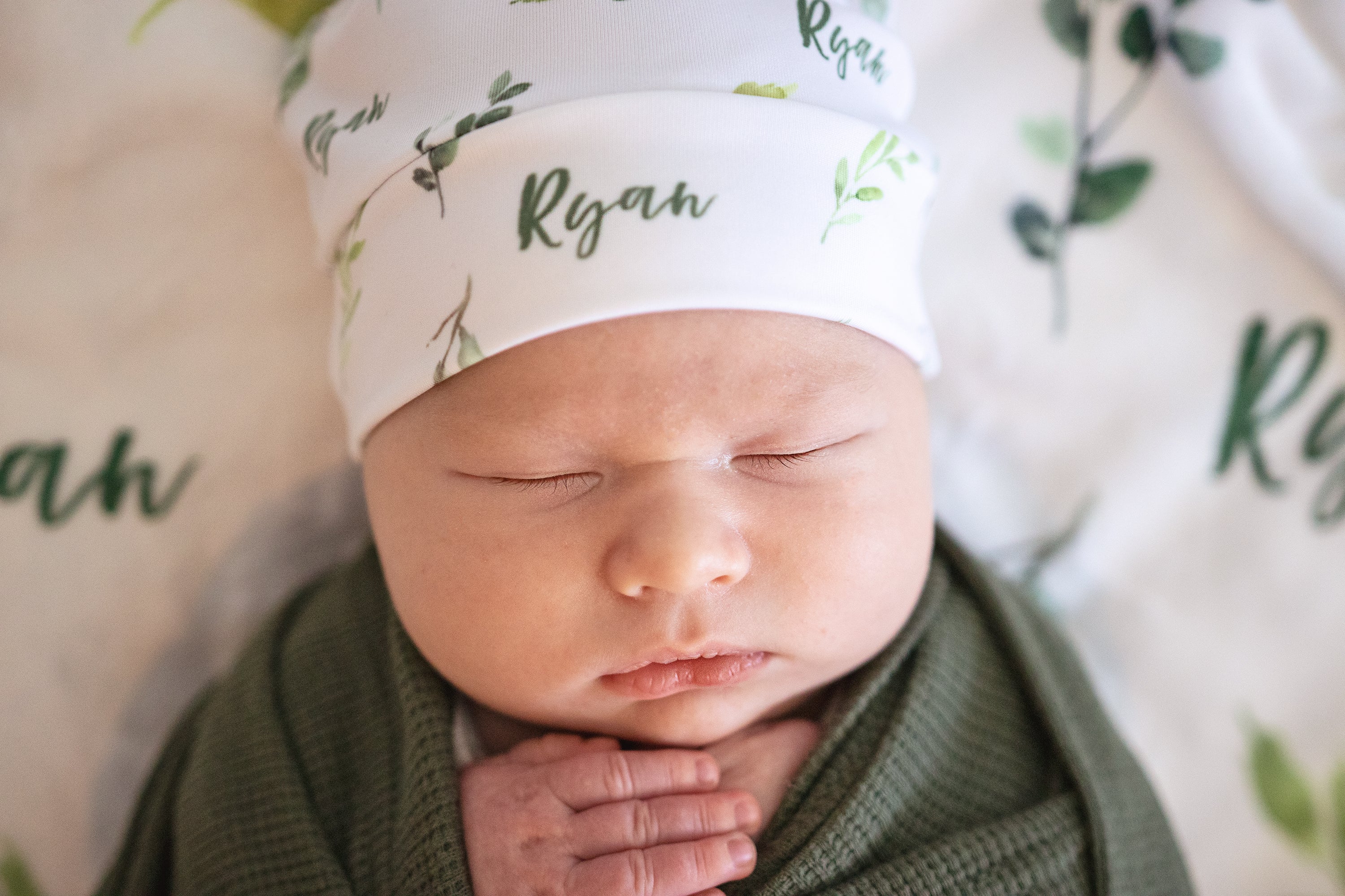 Botanical - Personalised Keepsake Blanket