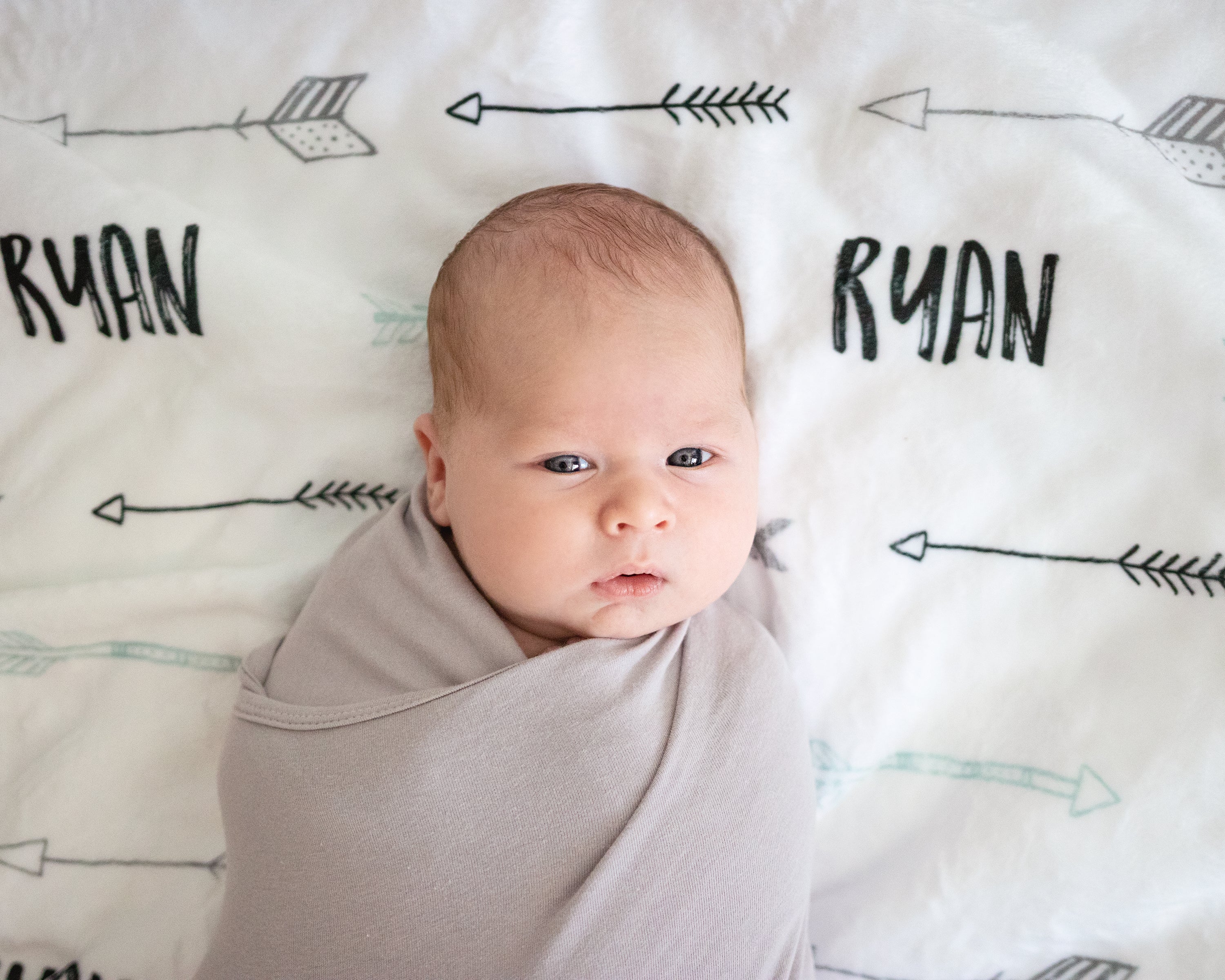 Arrows - Personalised Keepsake Blanket