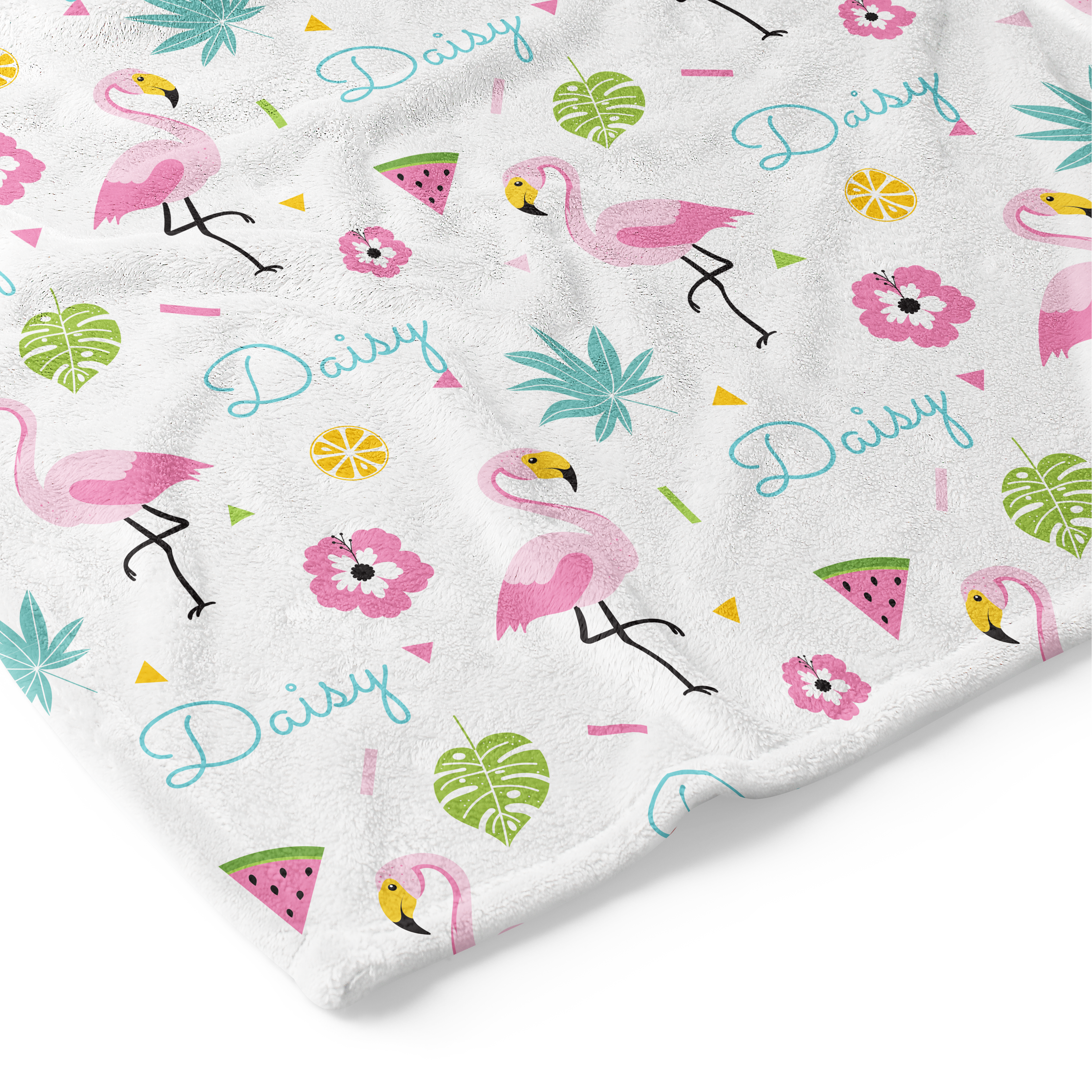 Tropical Splash- Personalised Keepsake Blanket