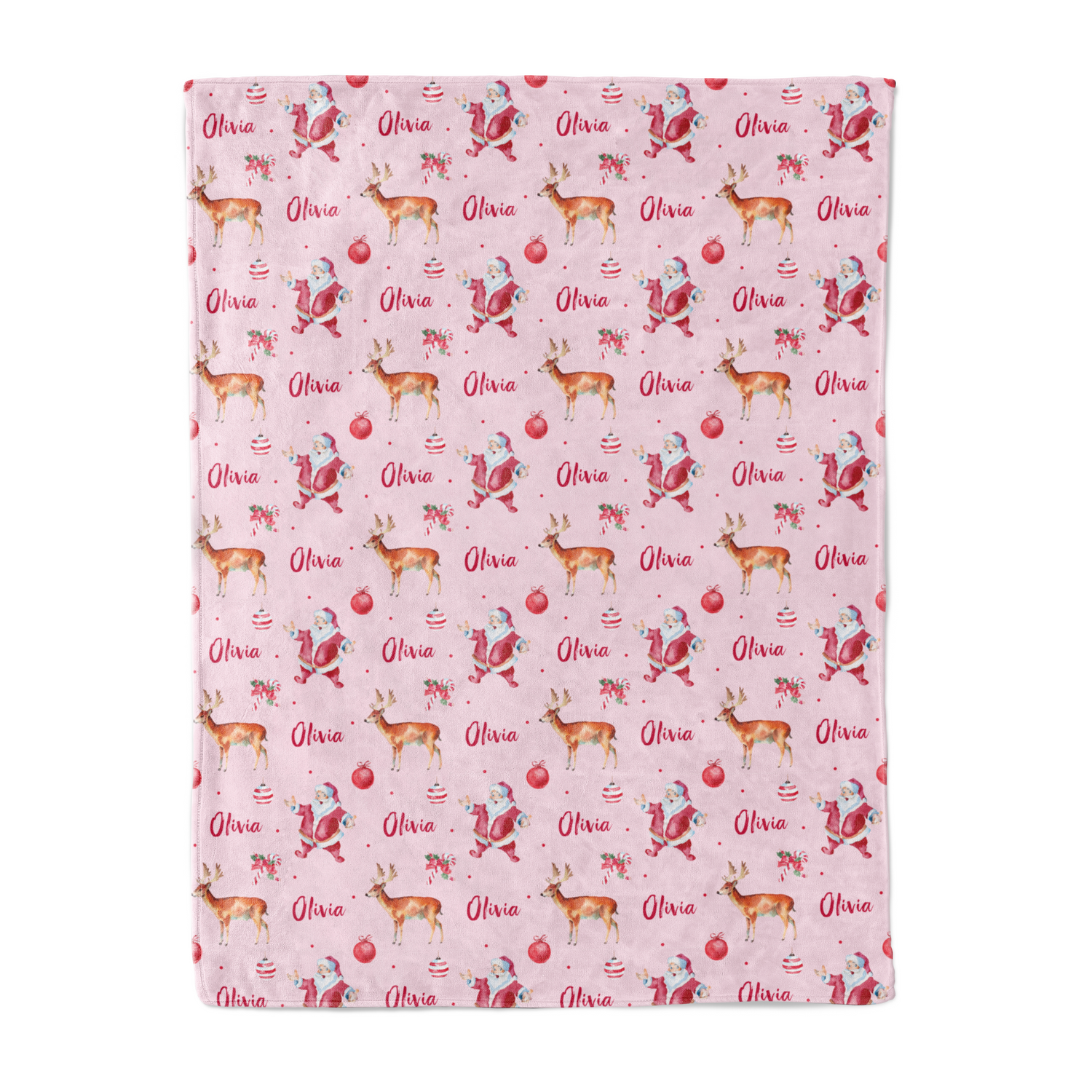 Vintage Santa - Personalised Keepsake Blankie