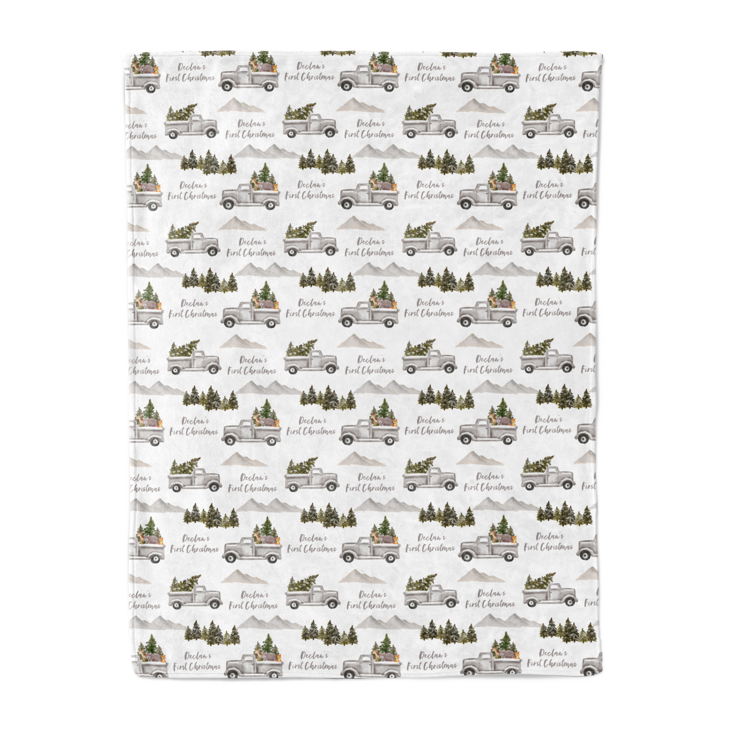 Winter Wonderland - Personalised Keepsake Blanket