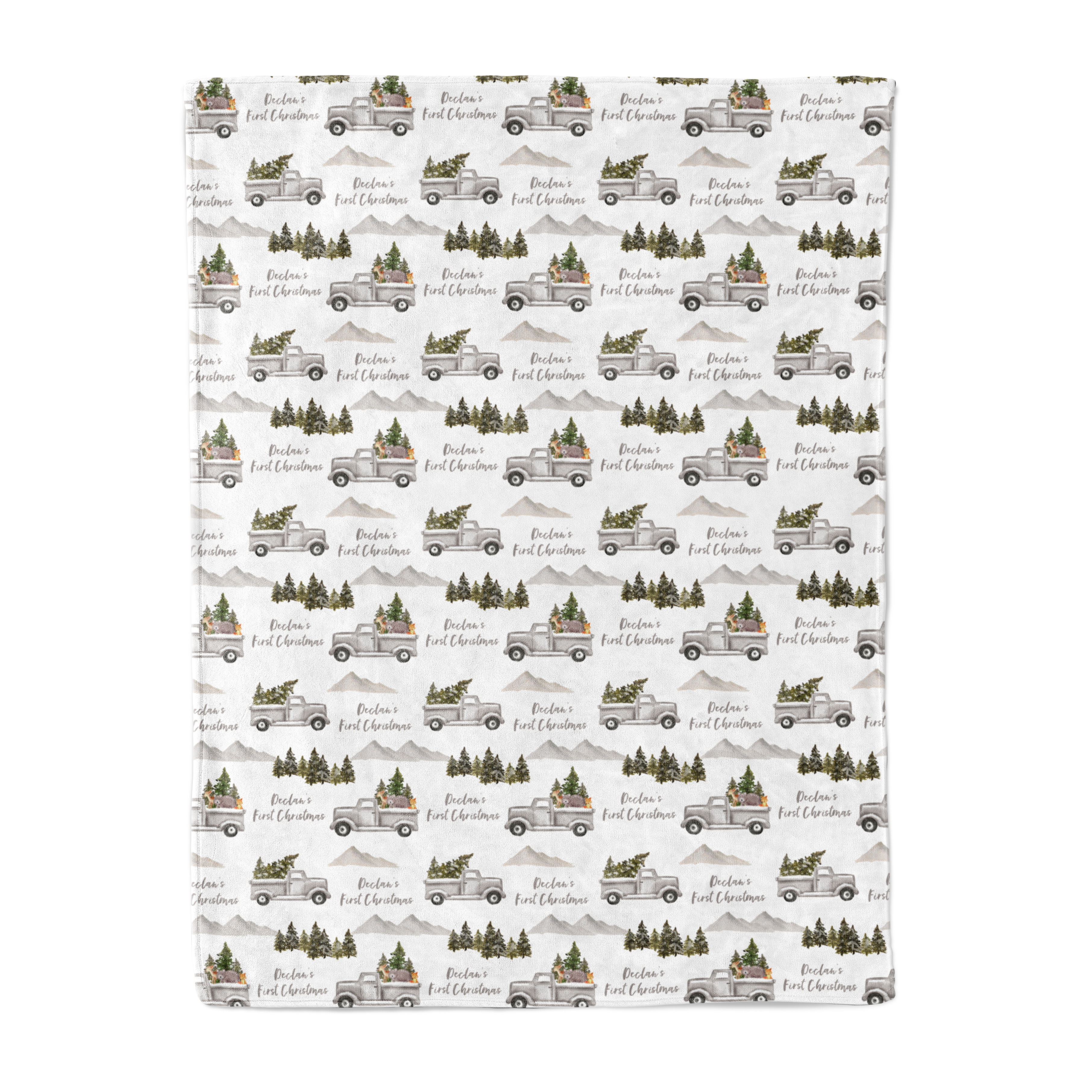 Winter Wonderland - Personalised Keepsake Blanket