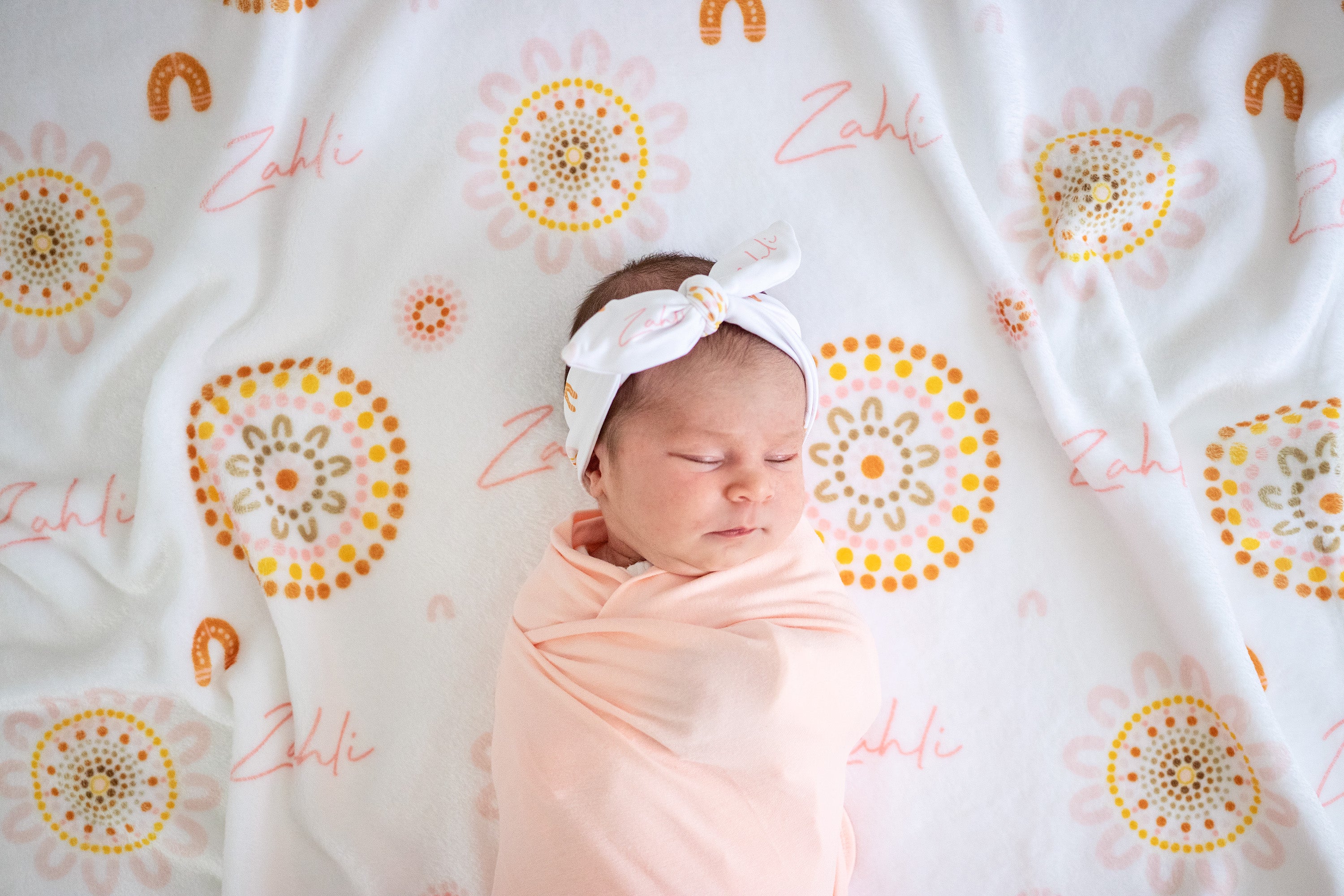 Little Sun - Personalised Minky Blanket