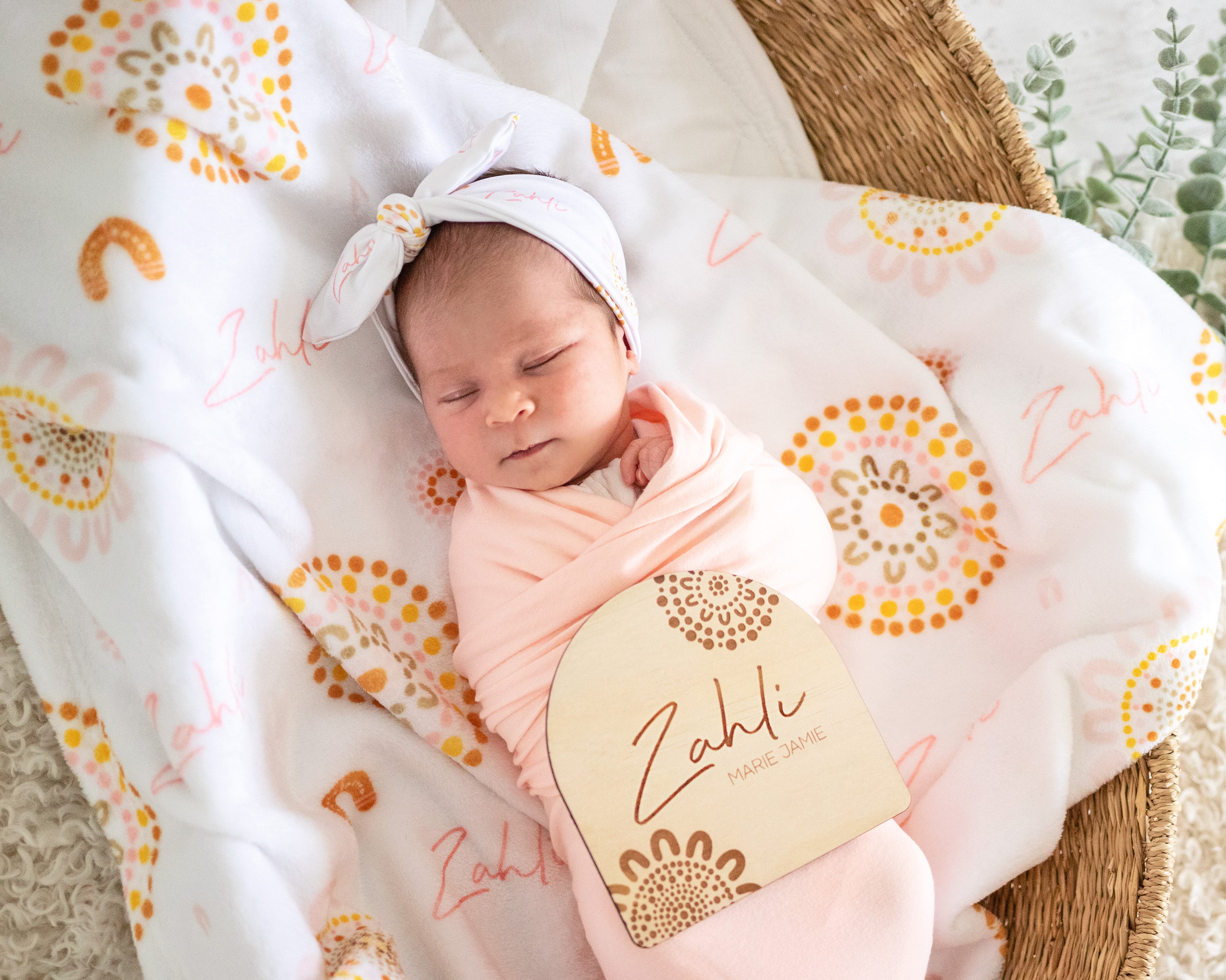 Little Sun - Personalised Minky Blanket