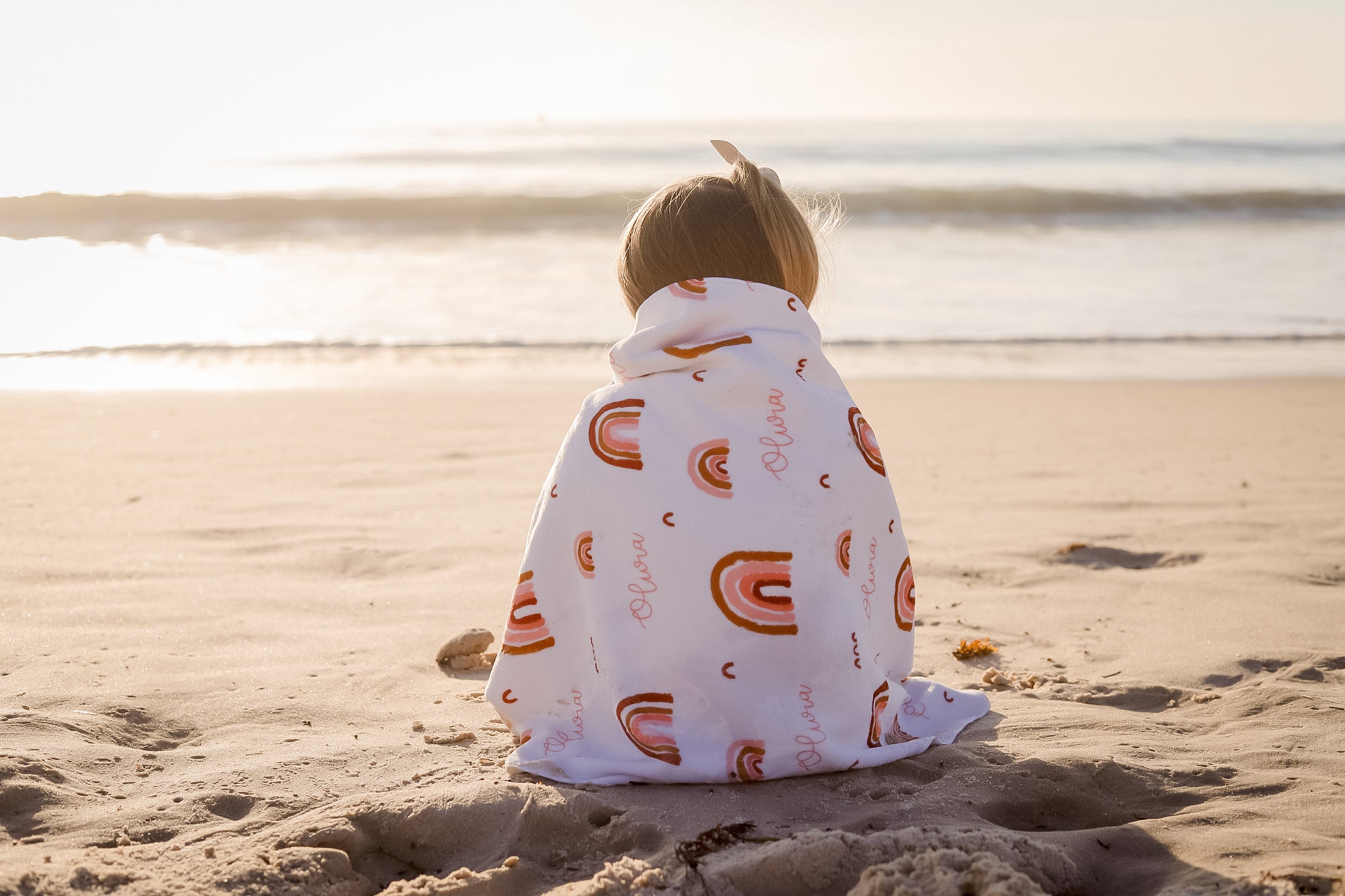 Earthy Rainbows - Personalised Towel