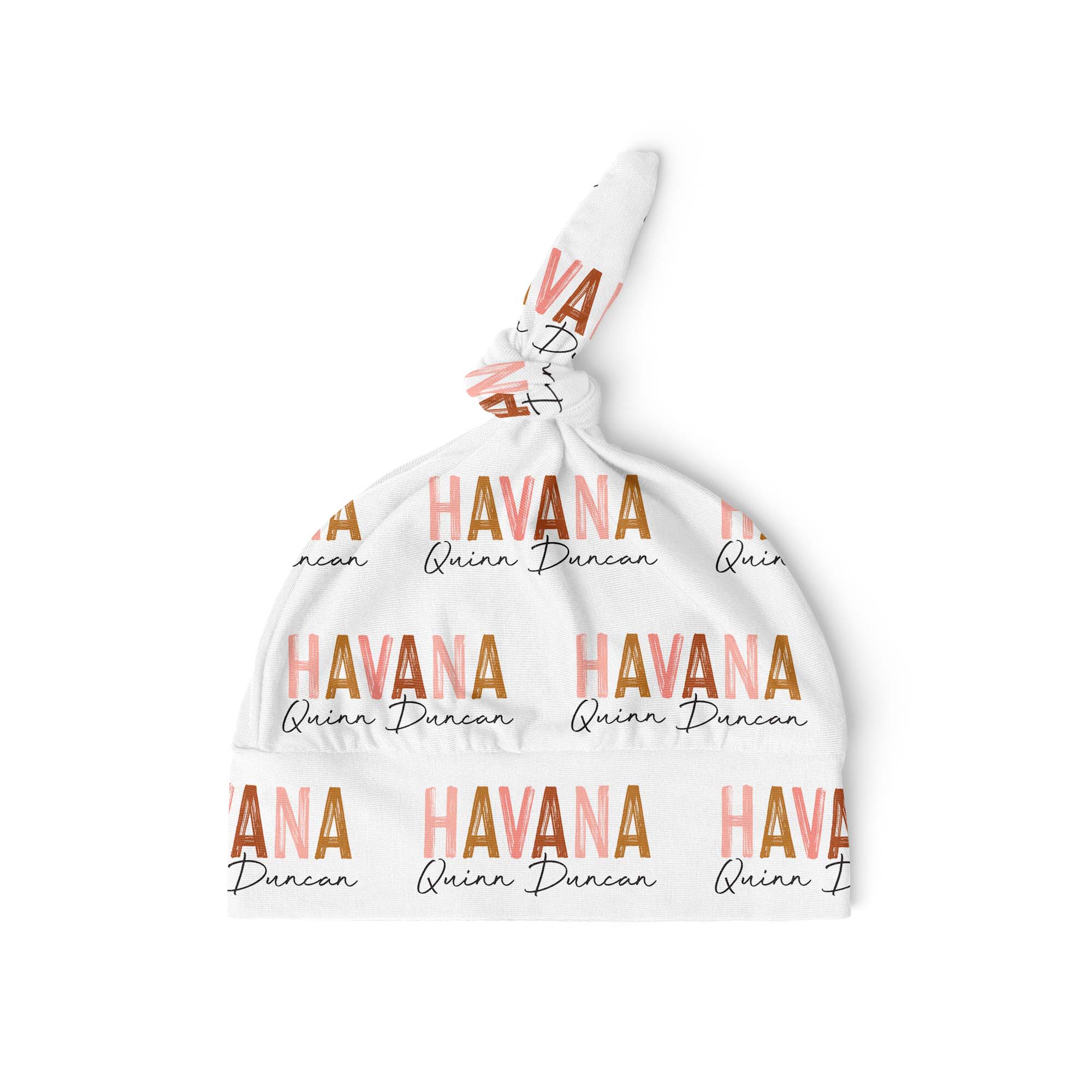 Name Announcement Personalised Beanie