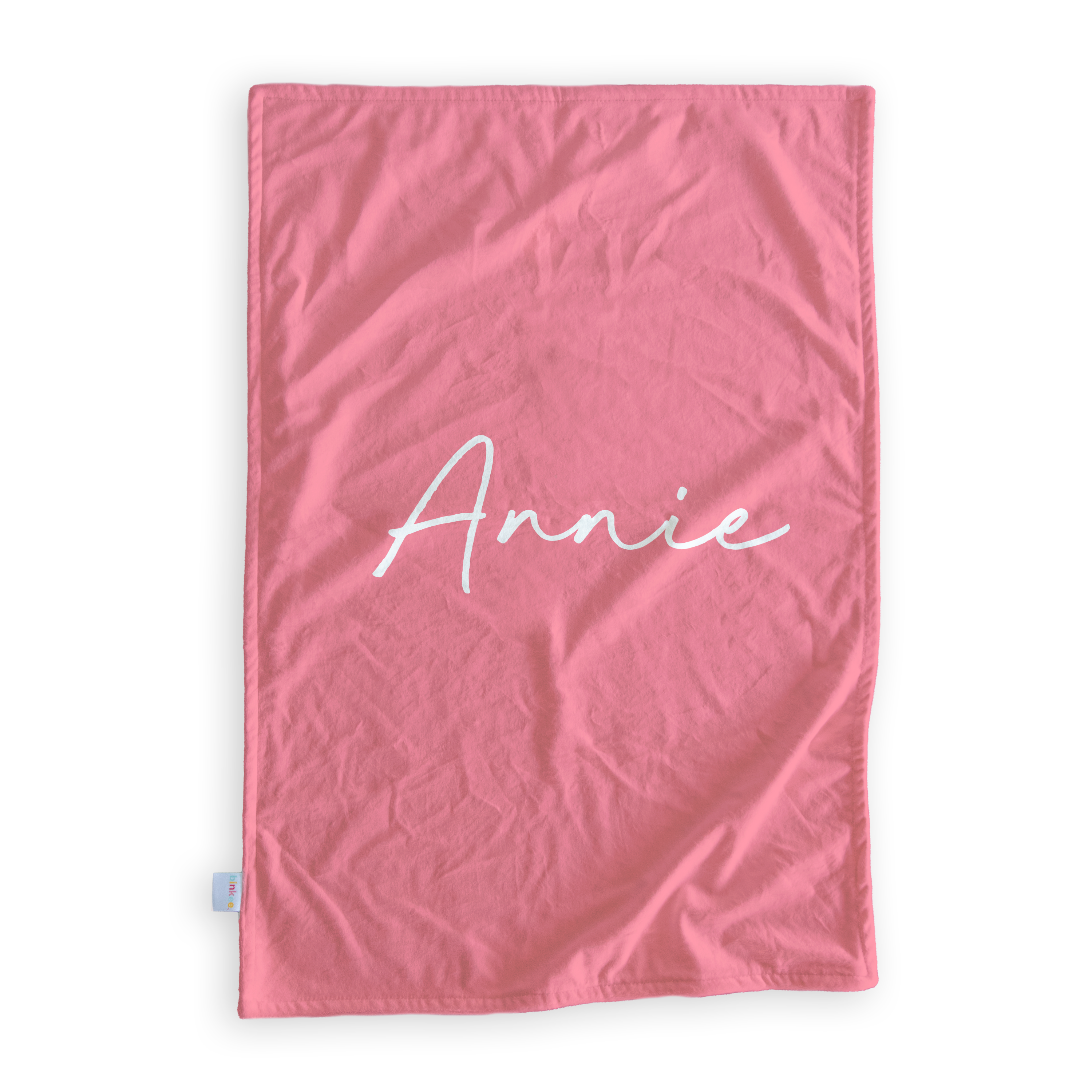 Floral Giraffes - Personalised Minky Blanket