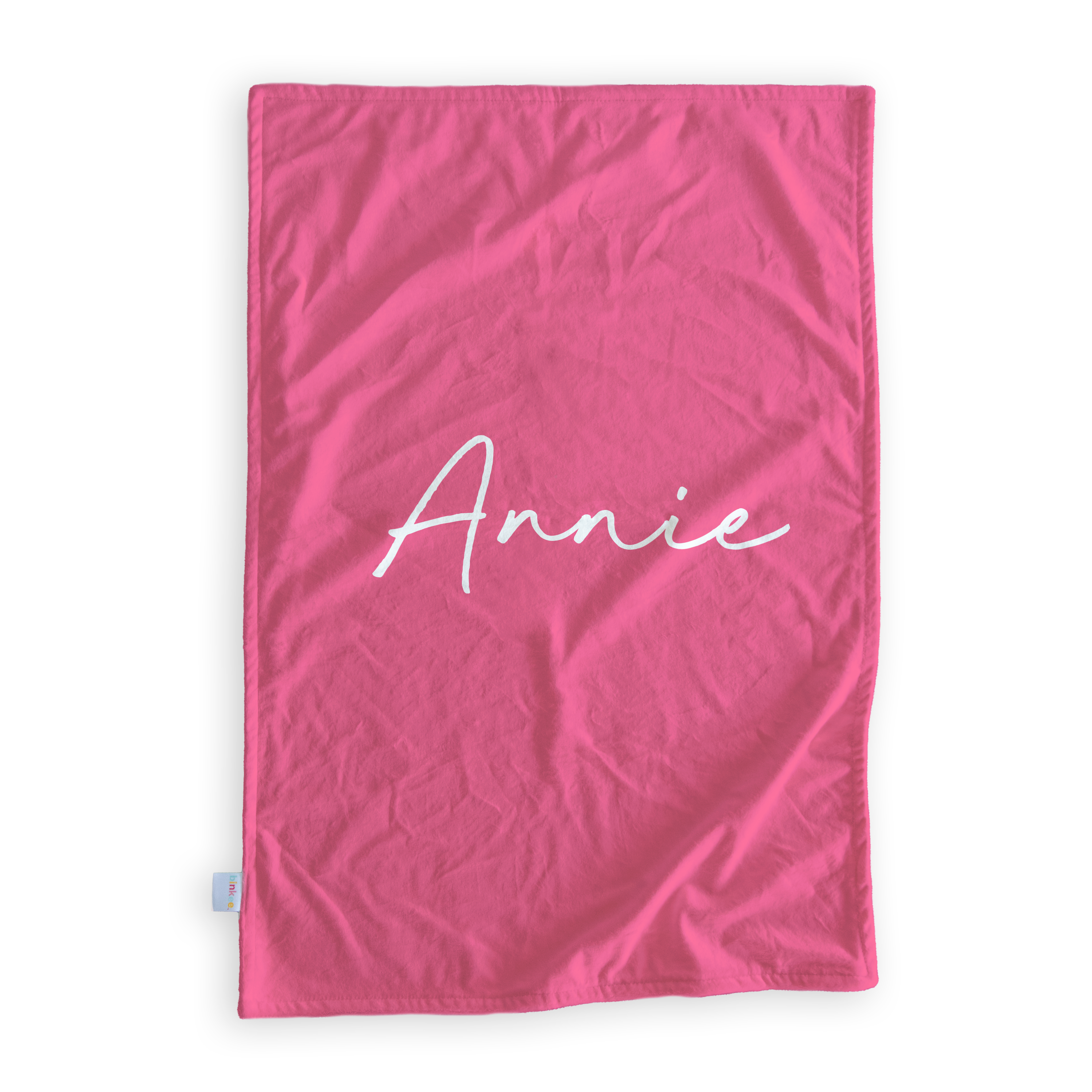 Floral Giraffes - Personalised Minky Blanket