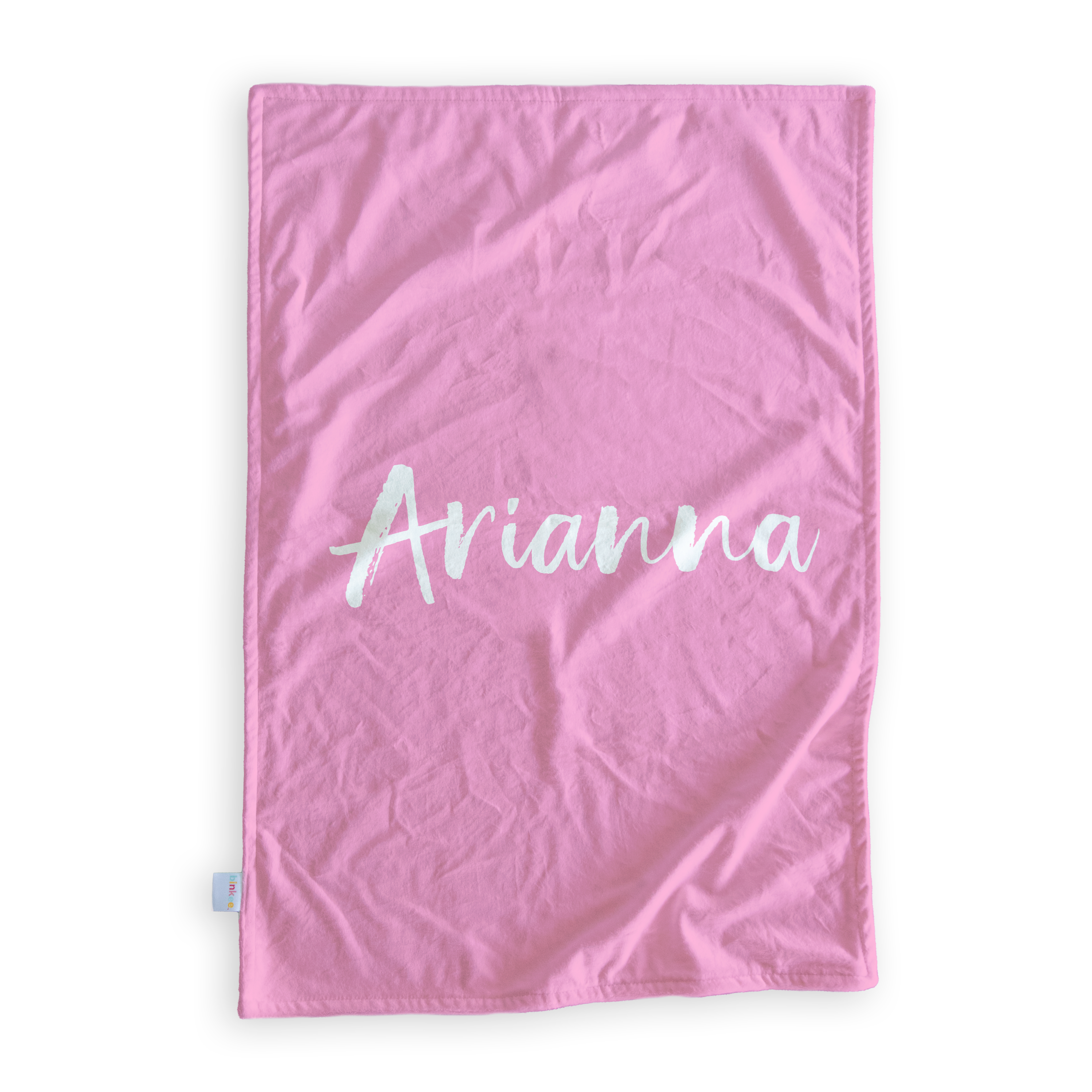 Elephant Springtime - Personalised Minky Blanket
