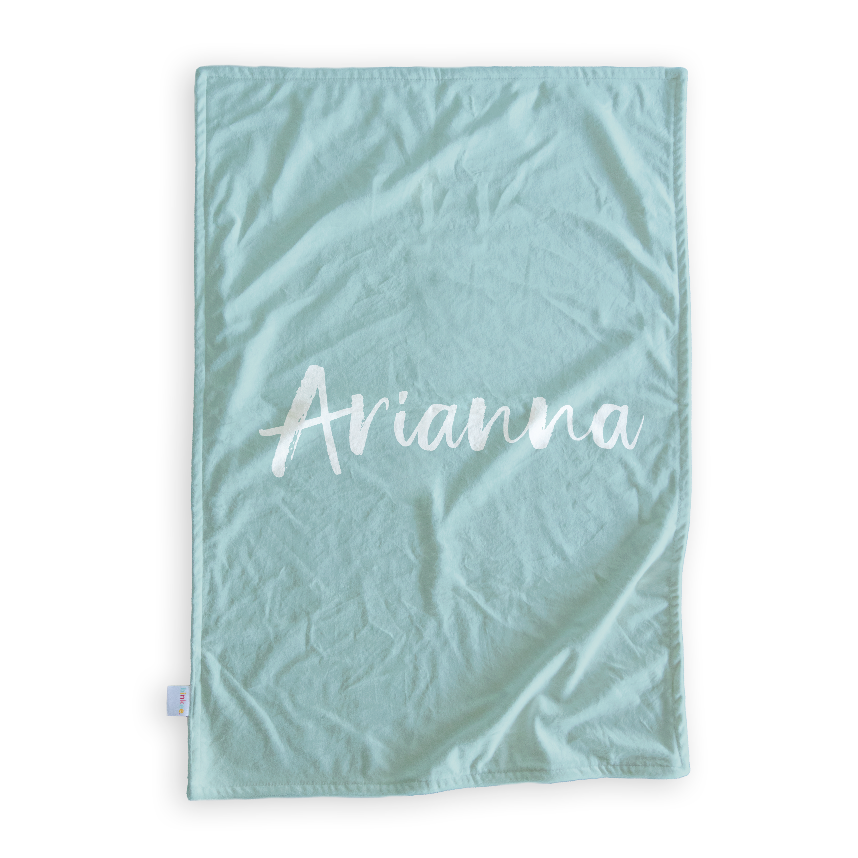 Elephant Springtime - Personalised Minky Blanket