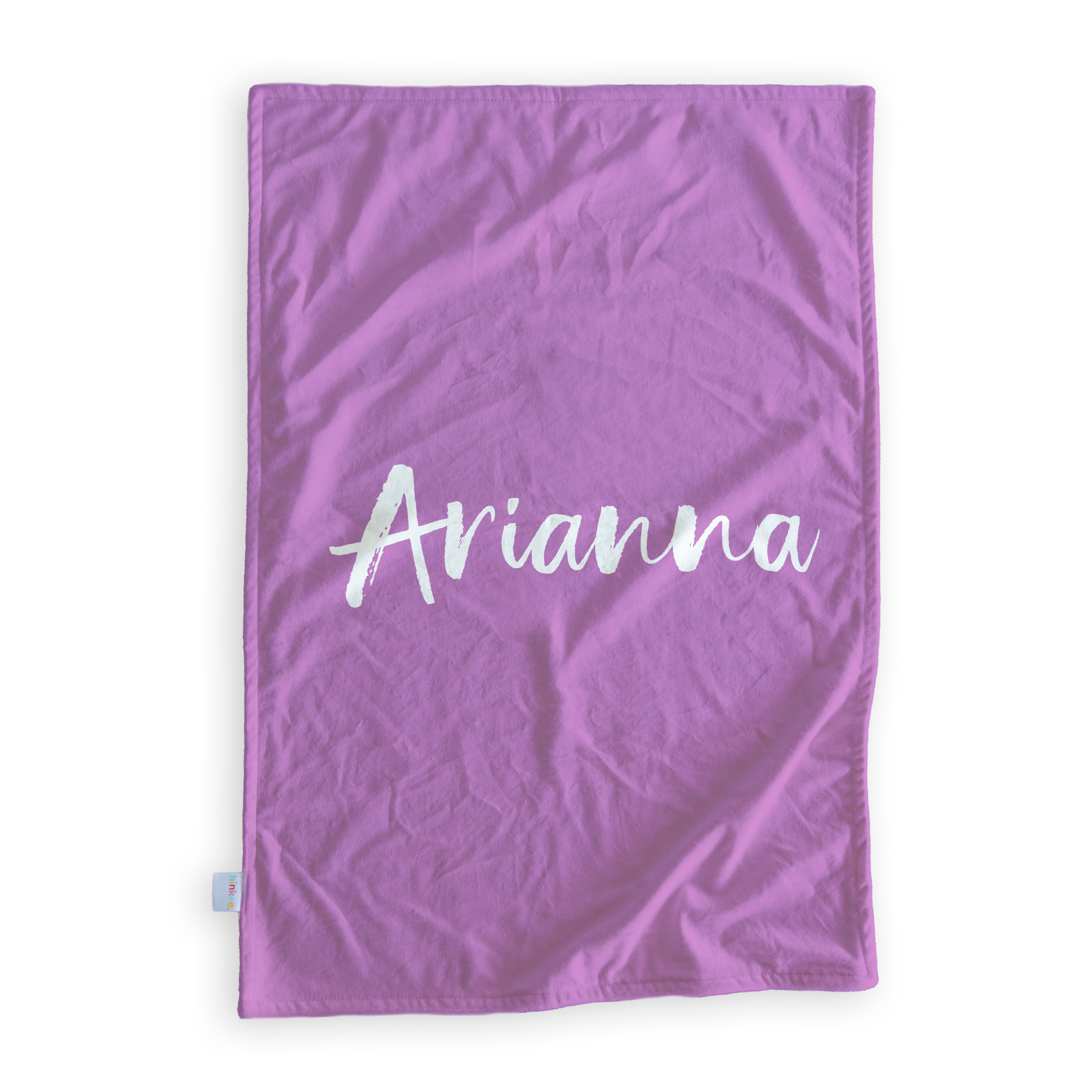 Elephant Springtime - Personalised Minky Blanket