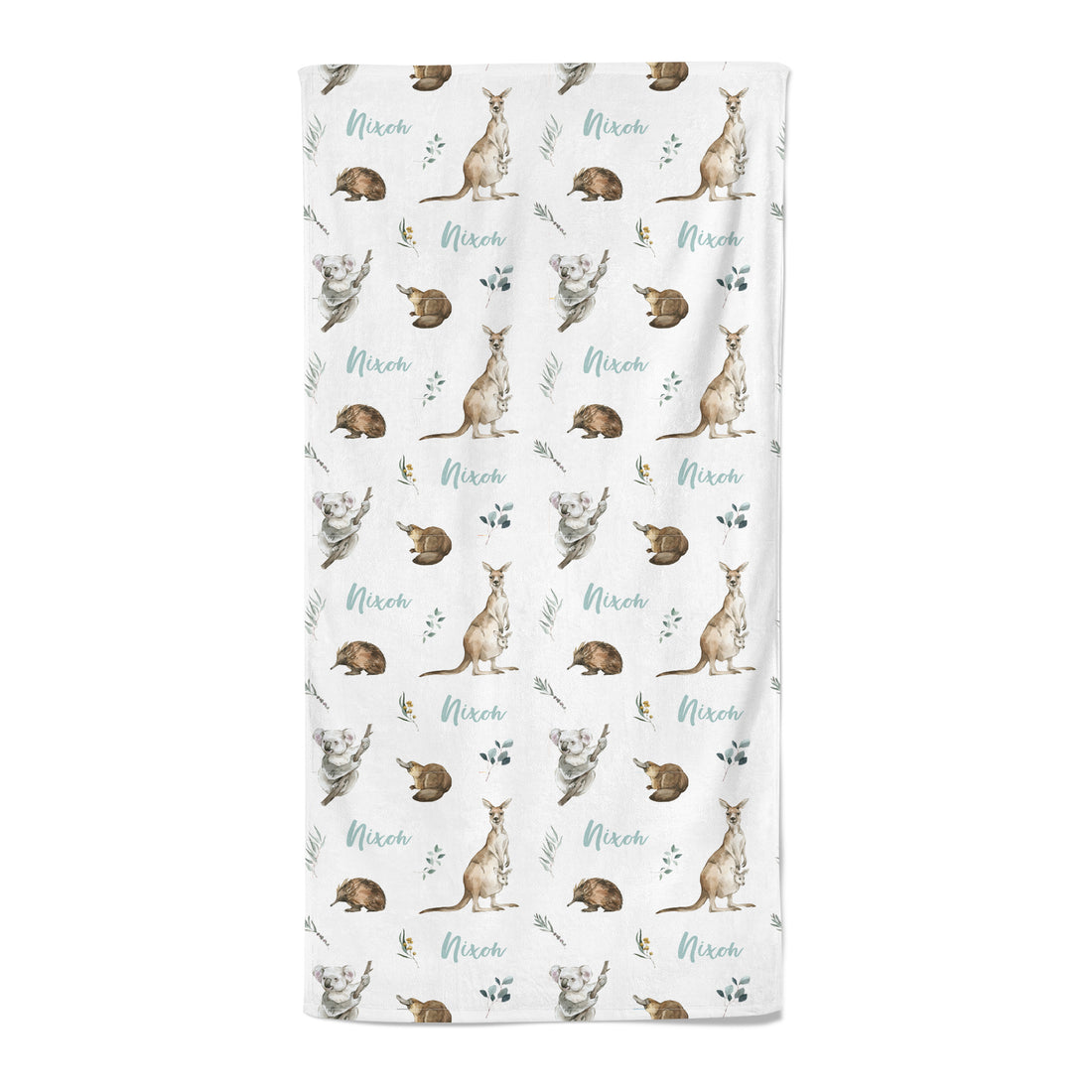 Aussie Animals - Personalised Towel