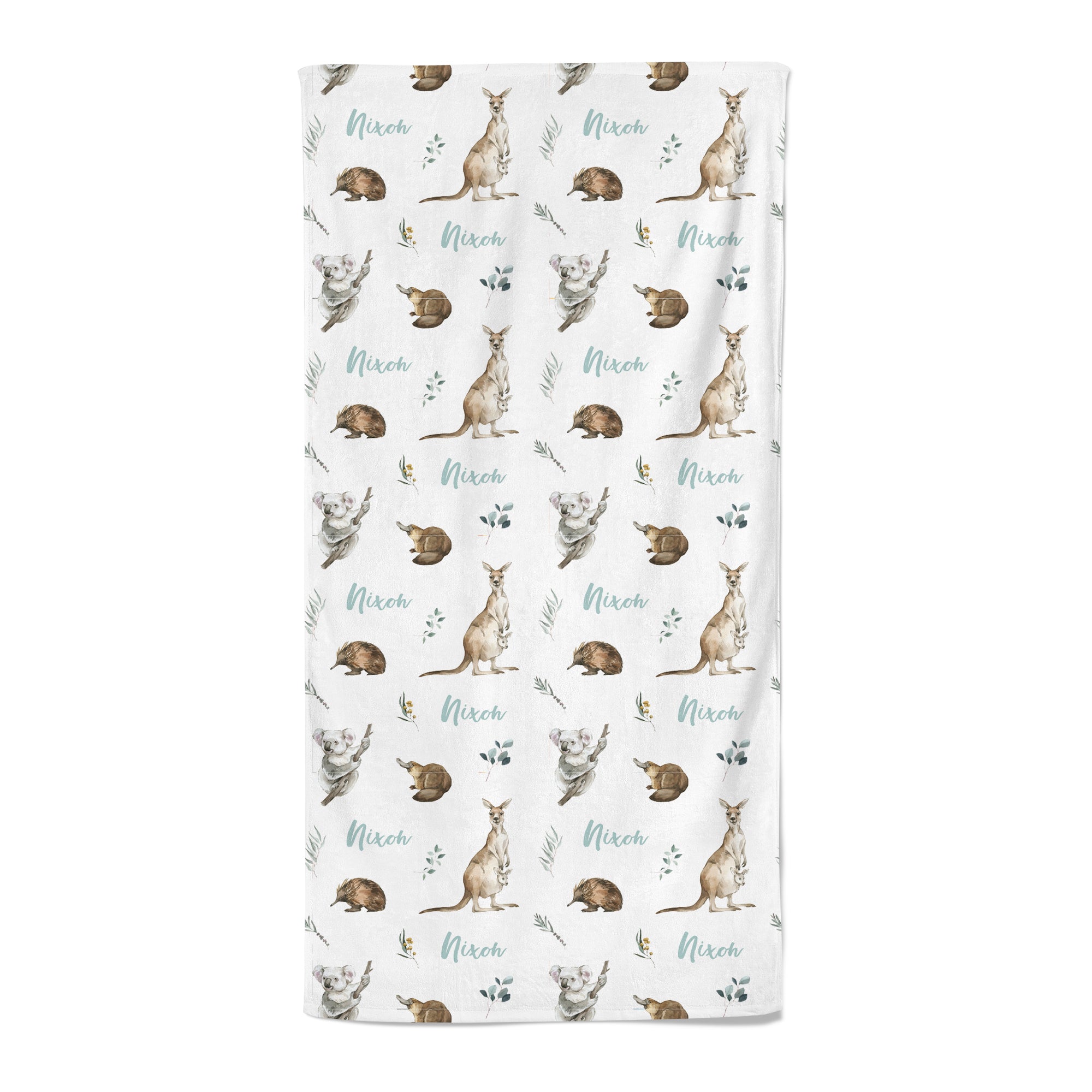 Aussie Animals - Personalised Towel