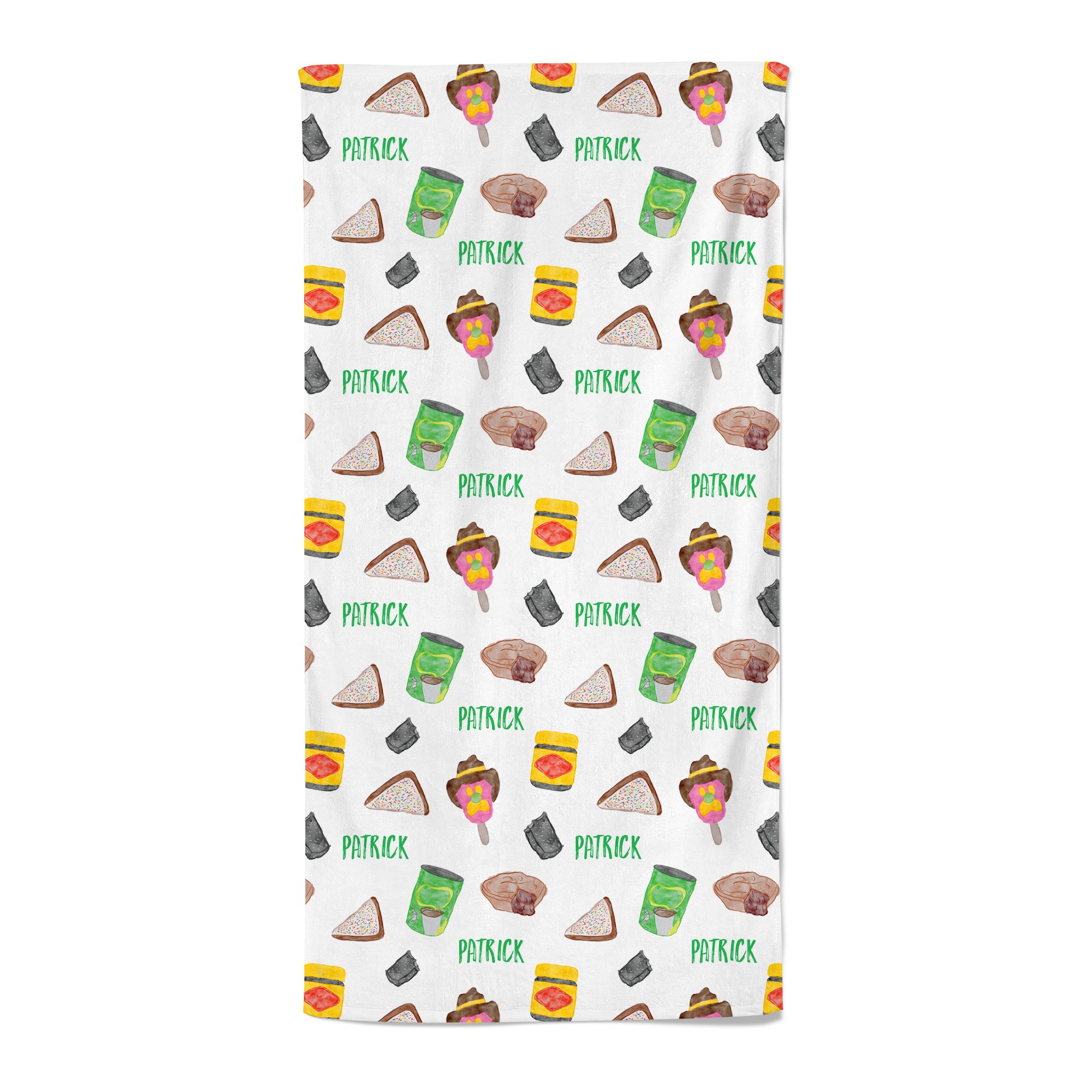 Aussie Treats - Personalised Towel