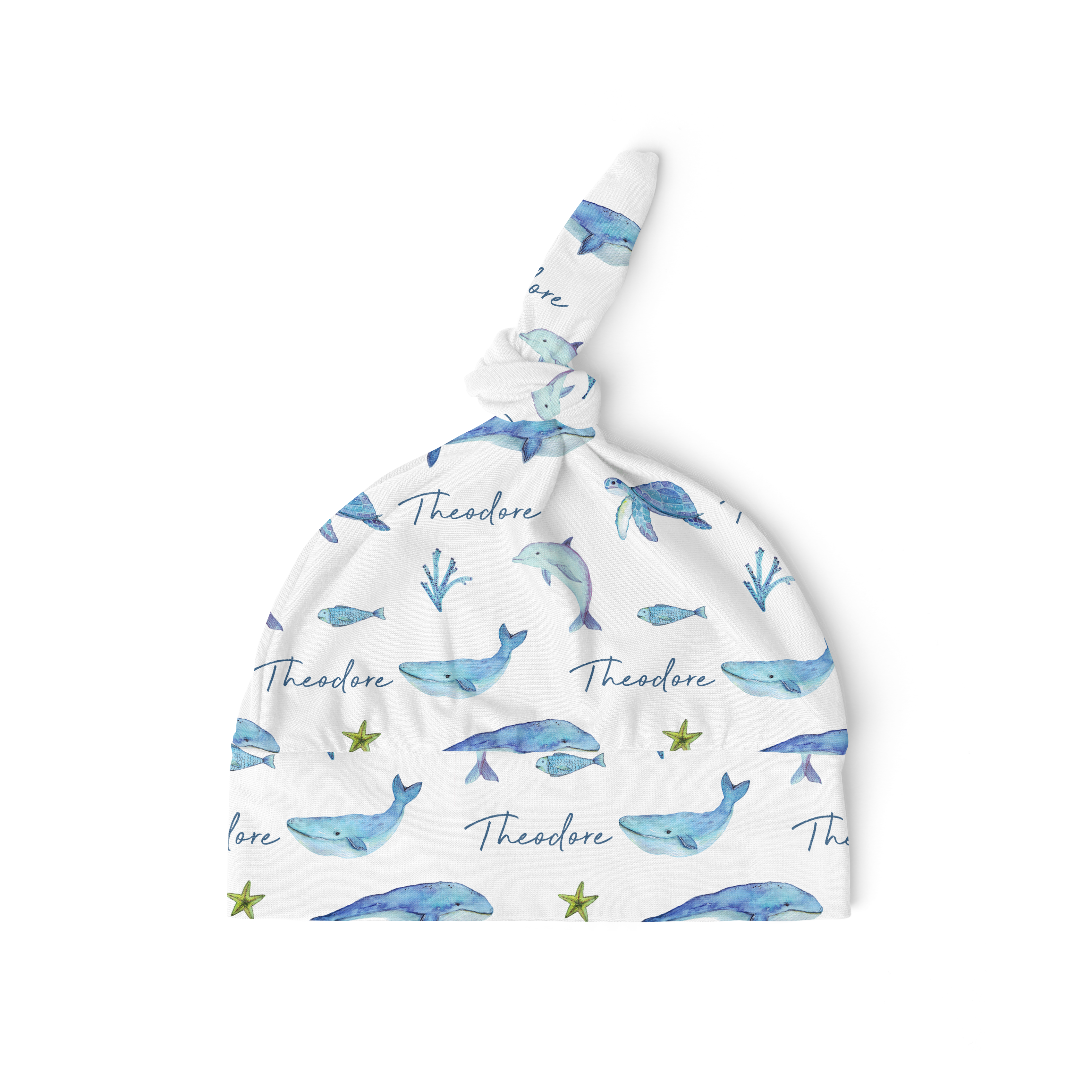 Sea Life - Personalised Beanie