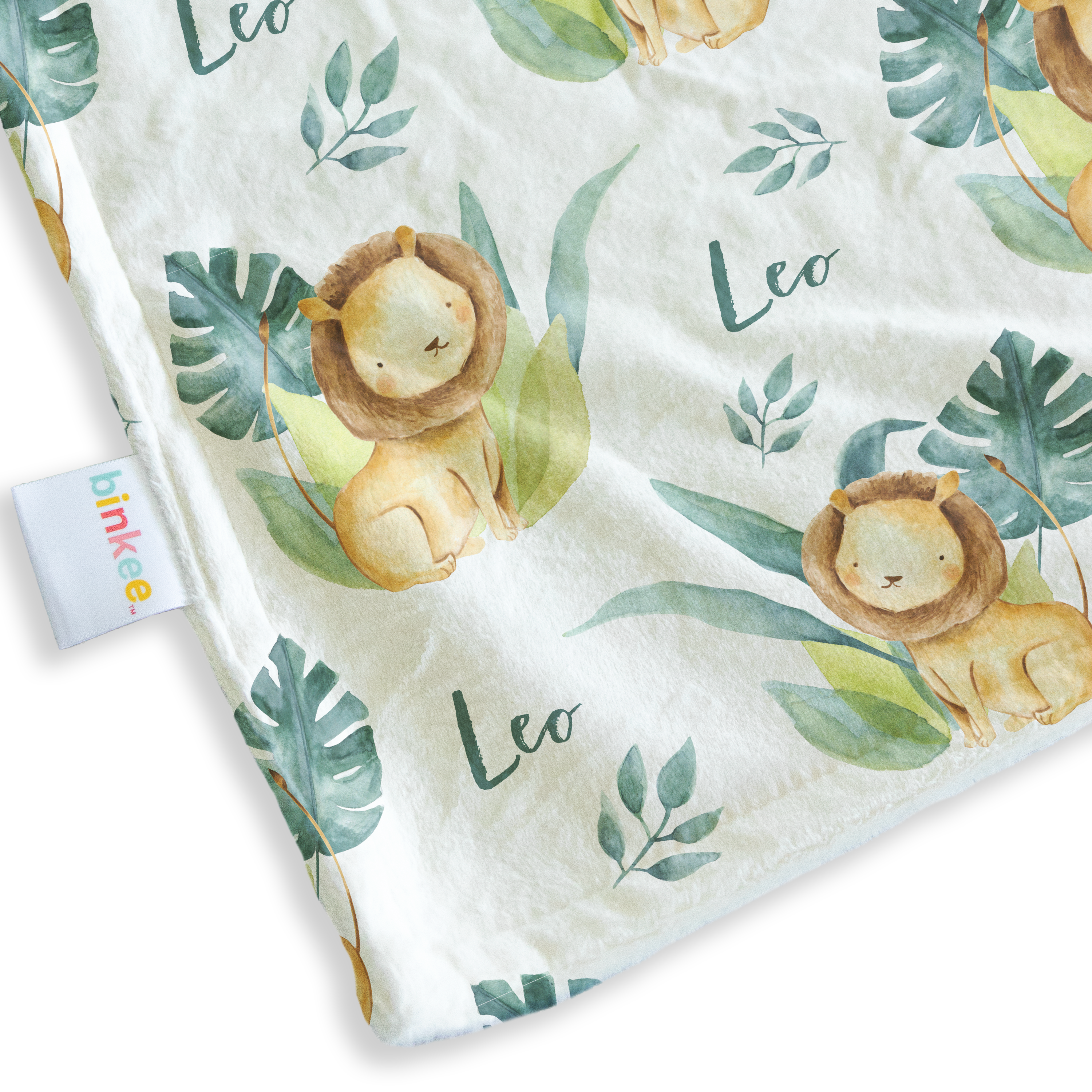 King Of The Jungle - Personalised Minky Blanket