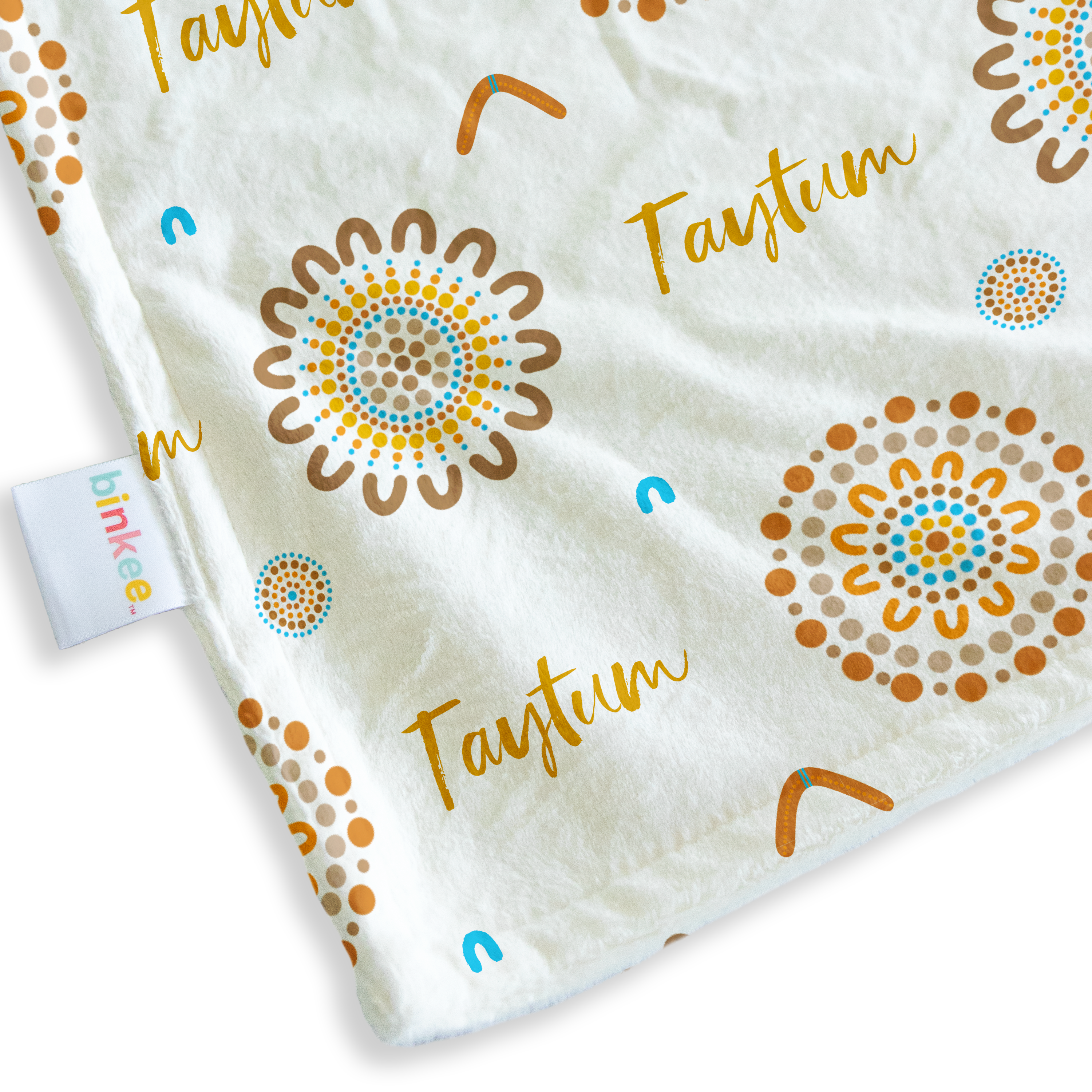 Little Mountain - Personalised Minky Blanket
