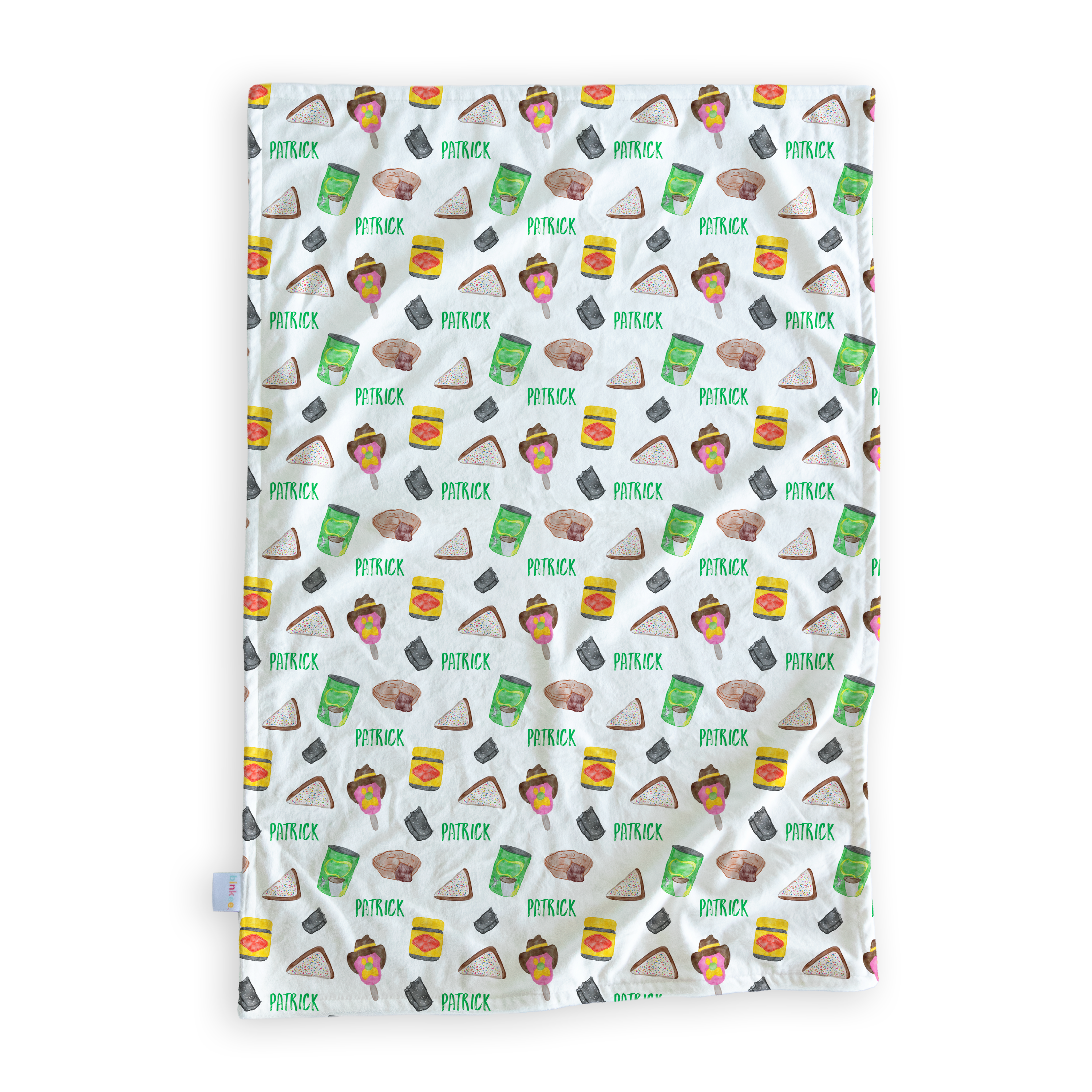 Aussie Treats - Personalised Minky Blanket