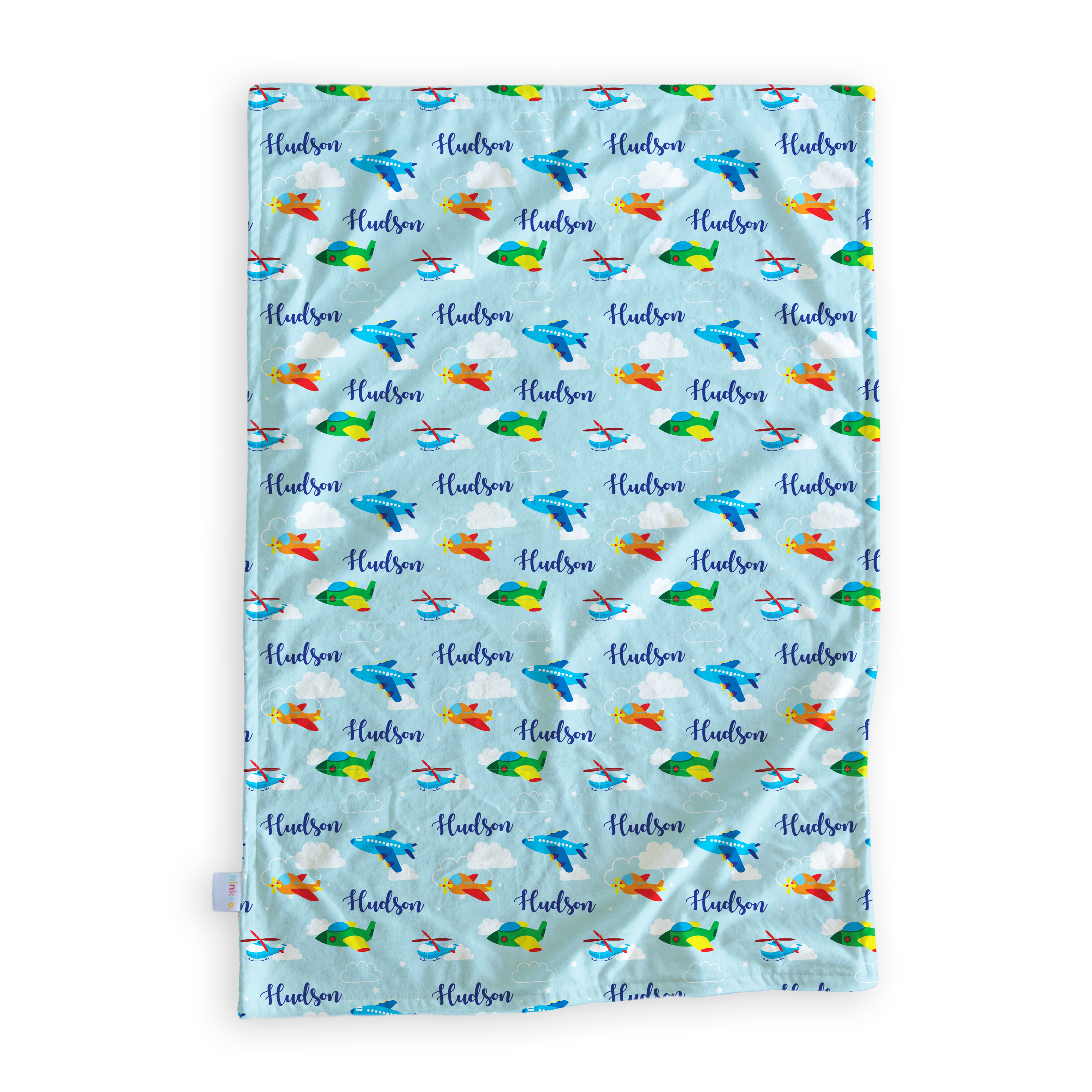 Flying High - Personalised Minky Blanket
