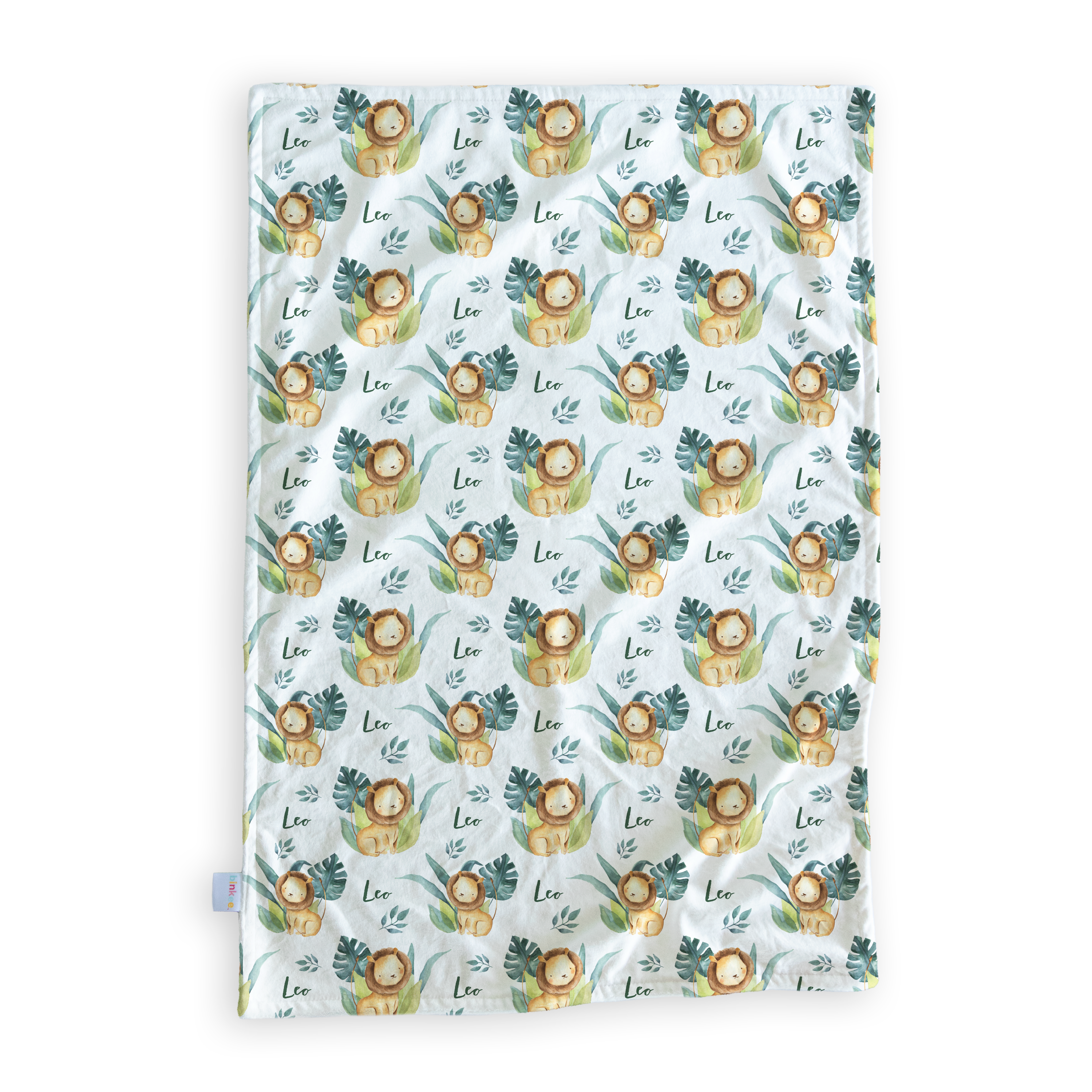 King Of The Jungle - Personalised Minky Blanket