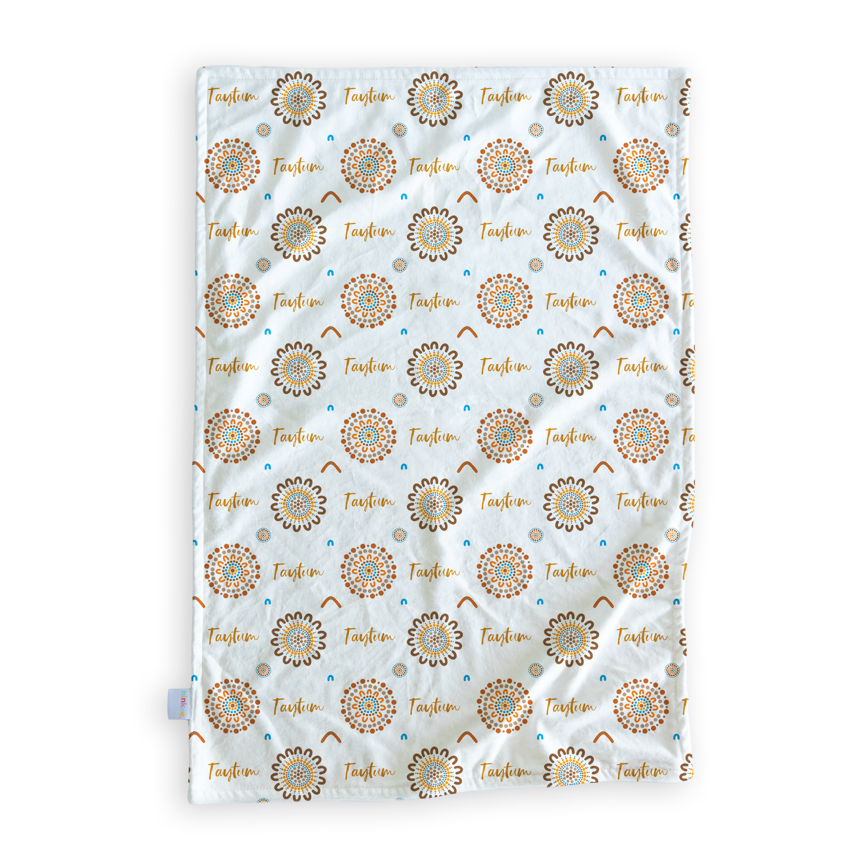 Little Mountain - Personalised Minky Blanket