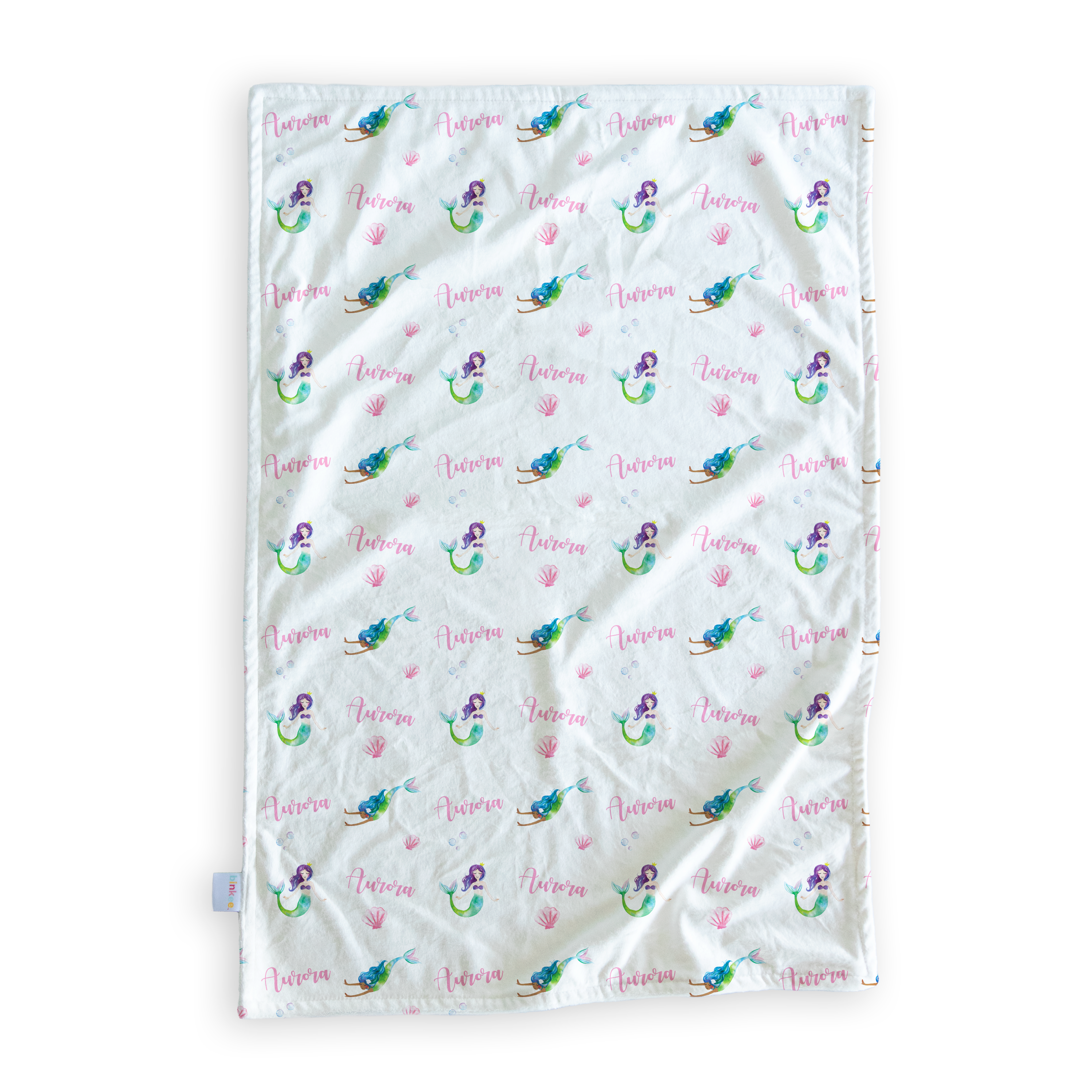 Mermaids - Personalised Minky Blanket
