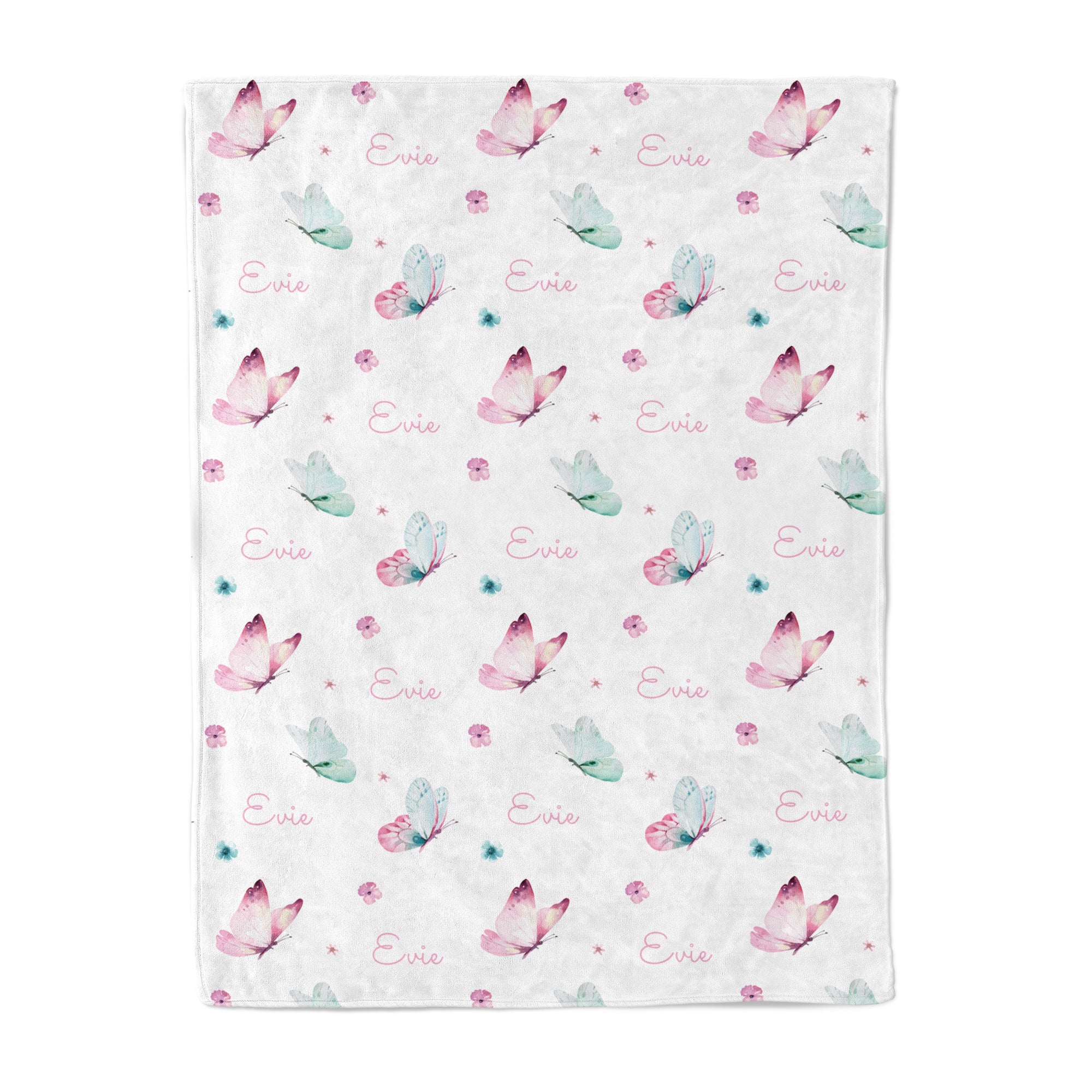Butterflies - Personalised Keepsake Blanket