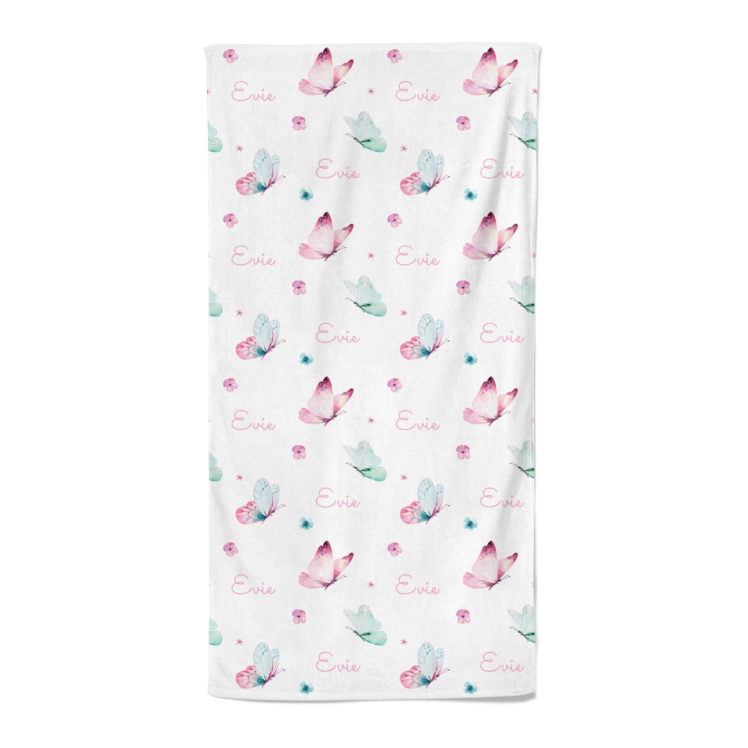 Butterflies - Personalised Towel