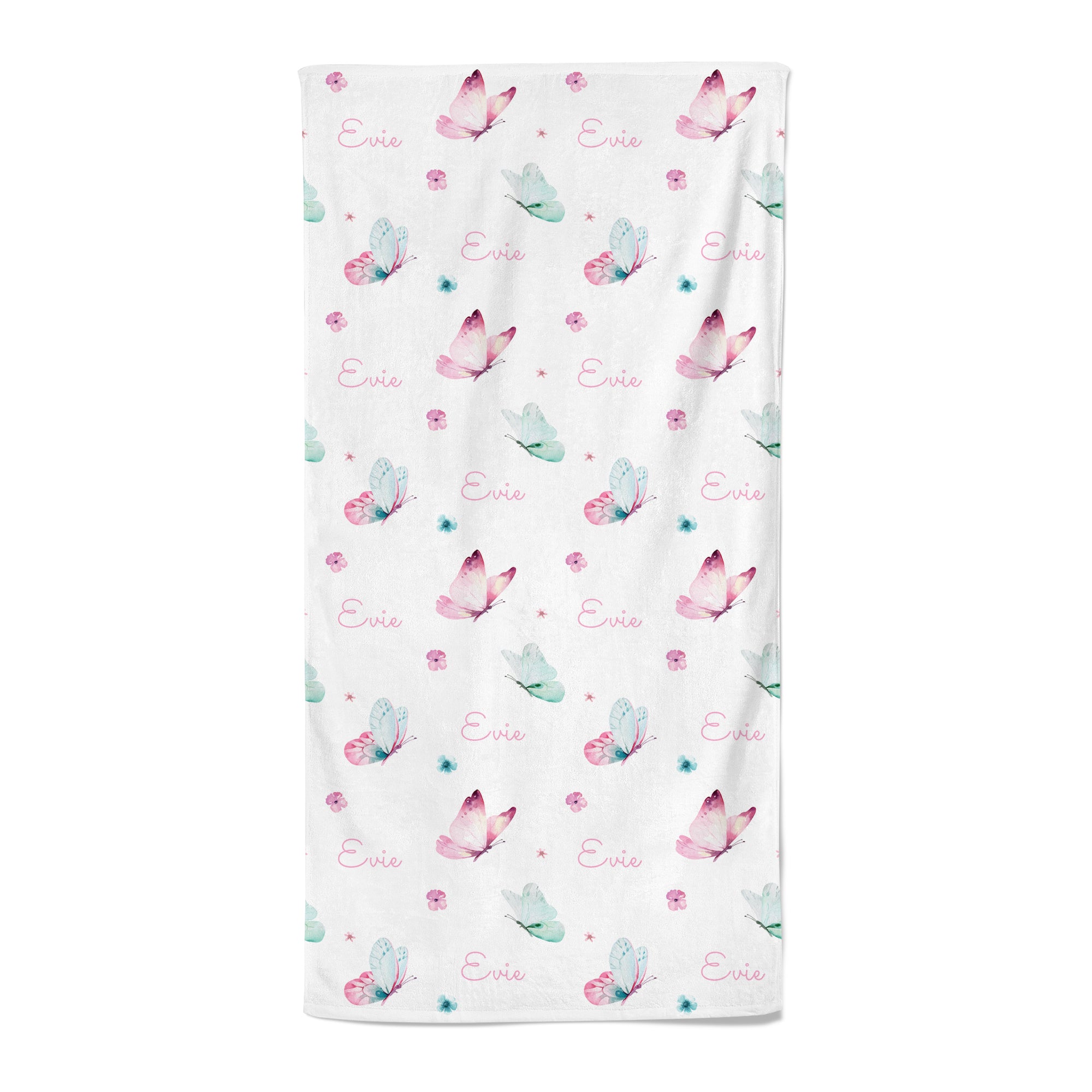 Butterflies - Personalised Towel