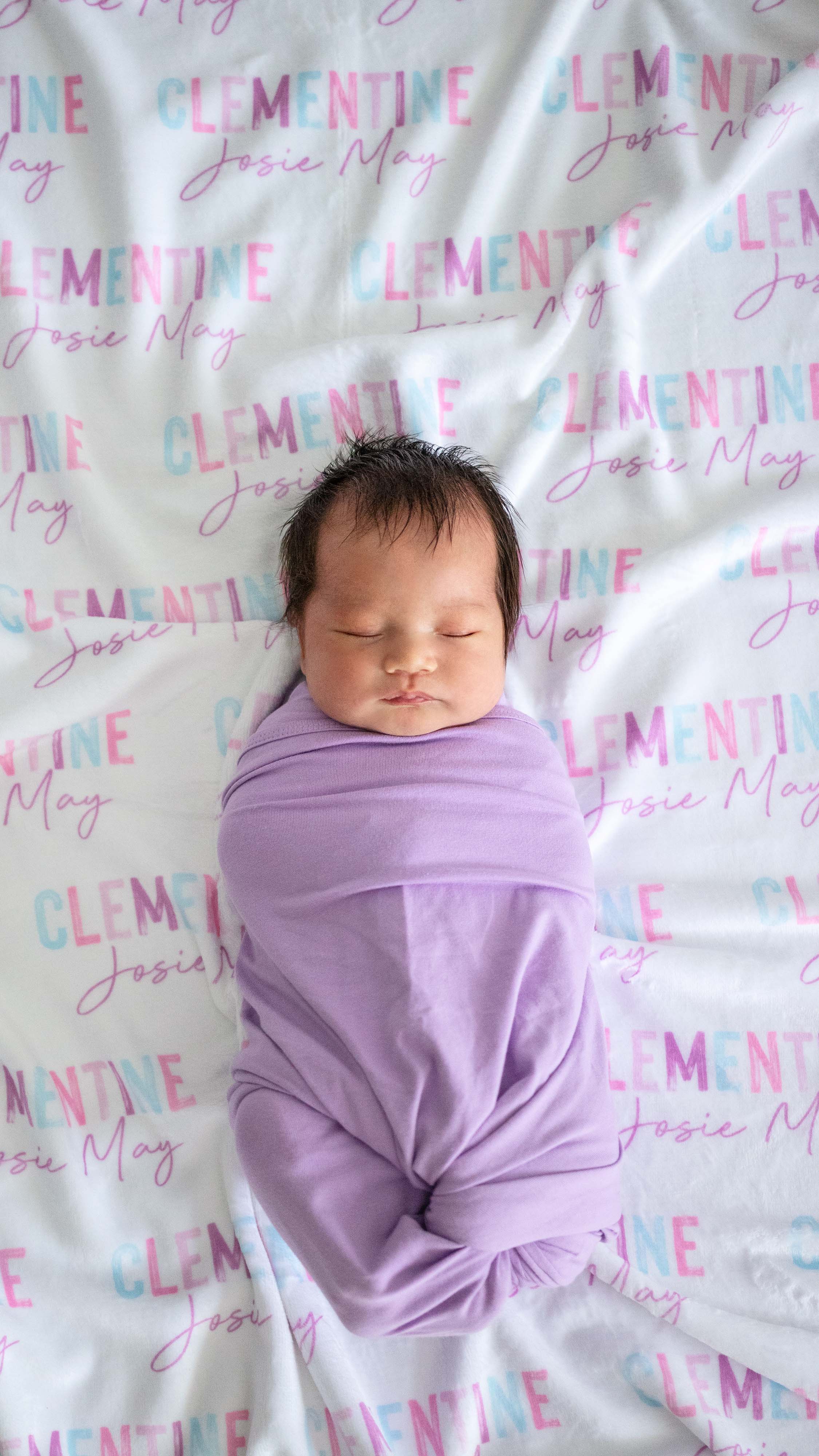Name Announcement Personalised Keepsake Blankie