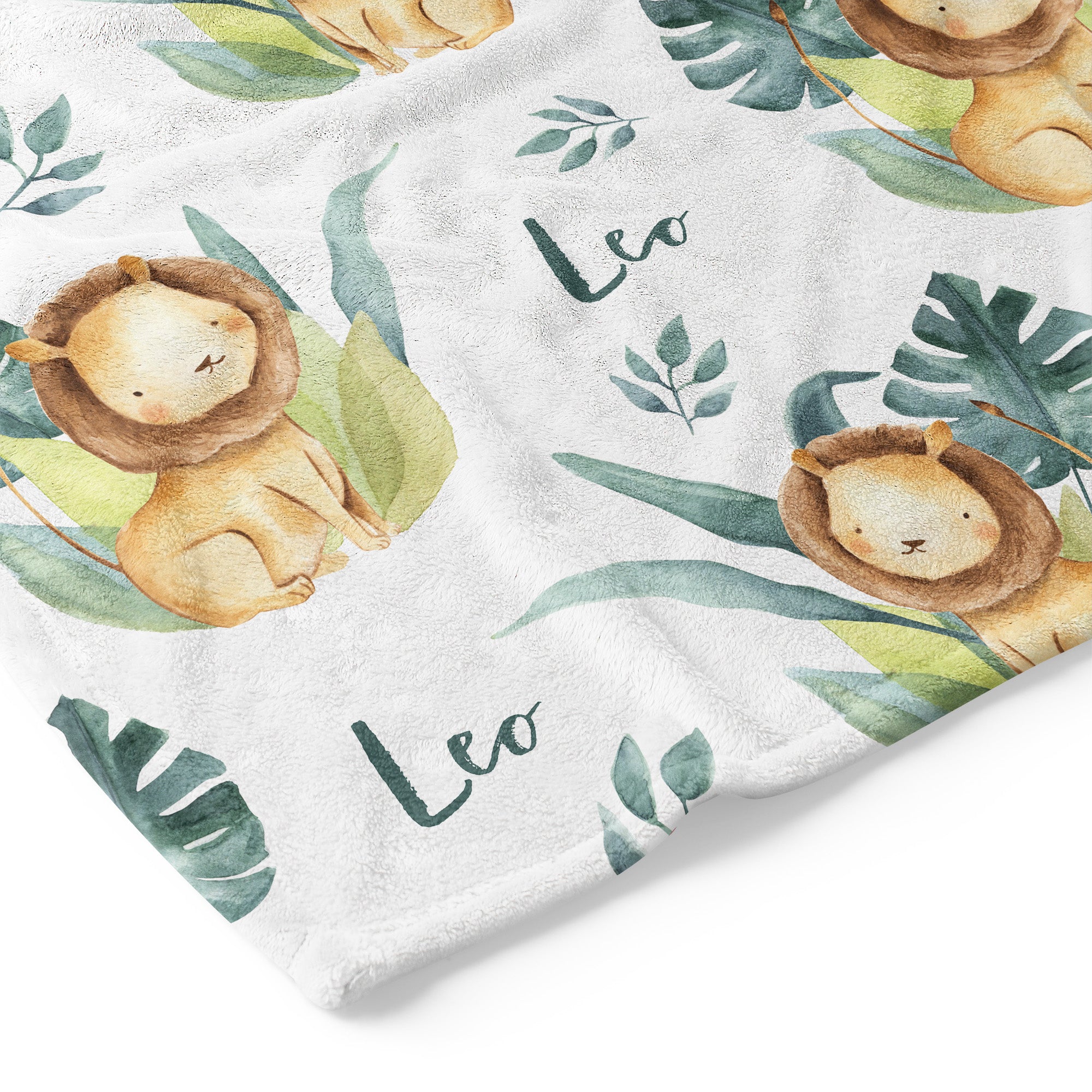 King of the Jungle - Personalised Keepsake Blanket