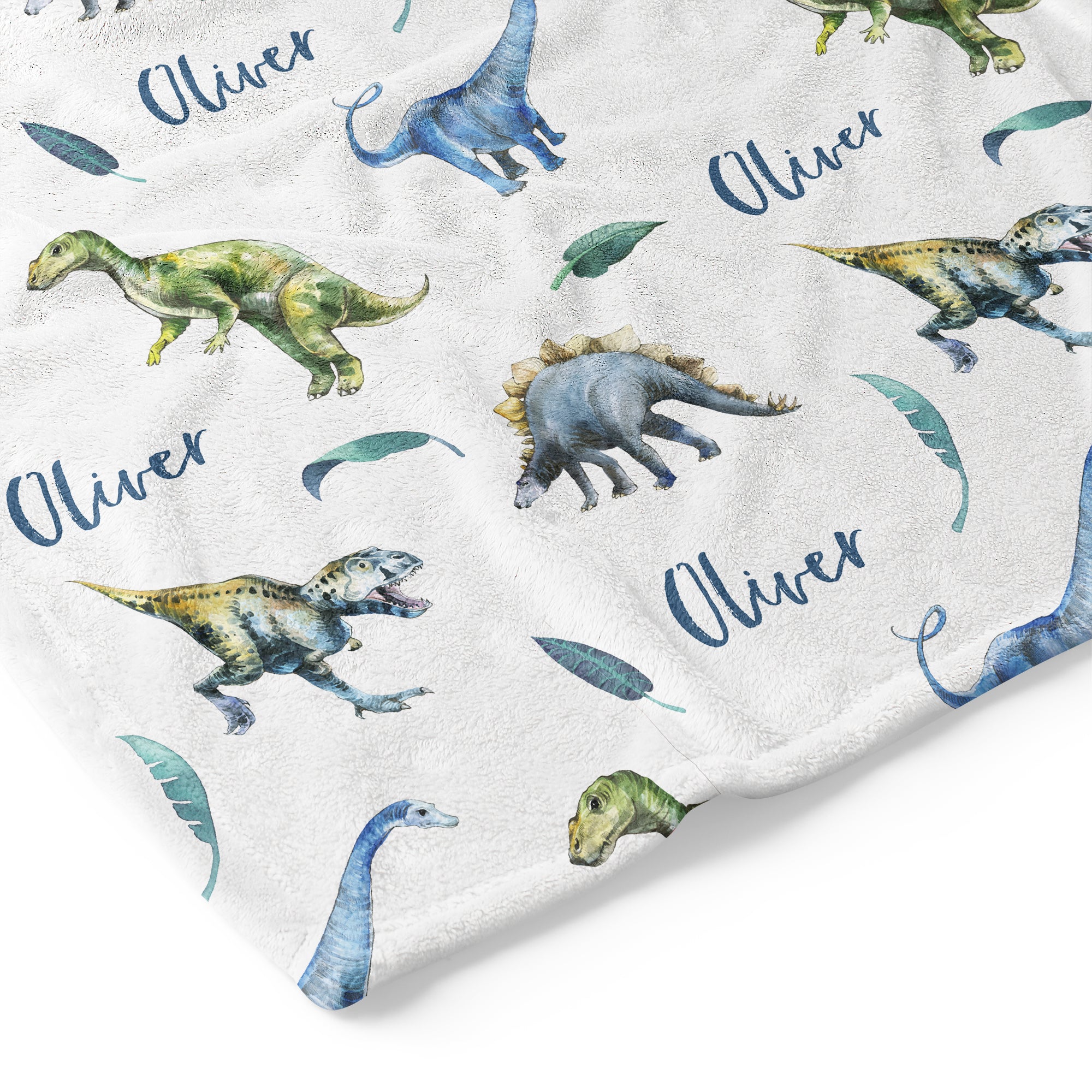 Dinosaurs - Personalised Keepsake Blanket