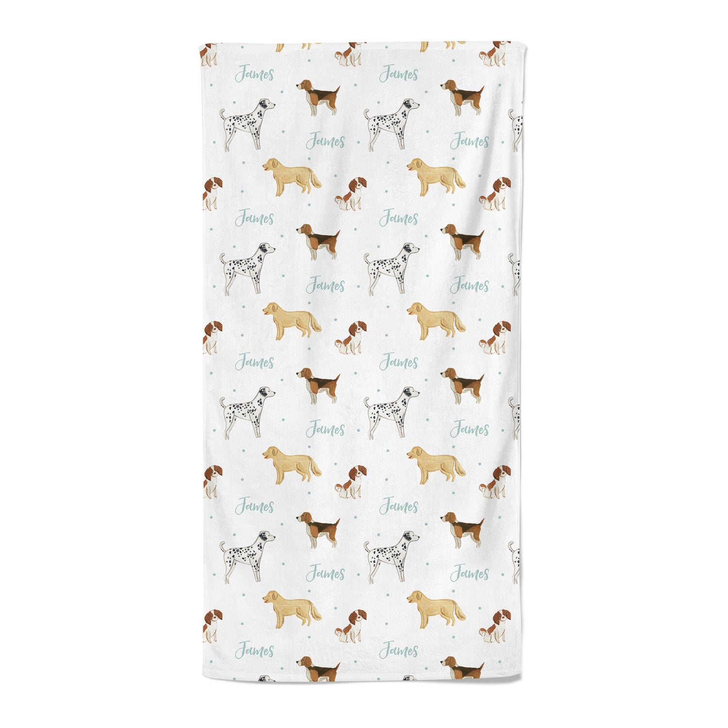 Puppy Dogs - Personalised Towel