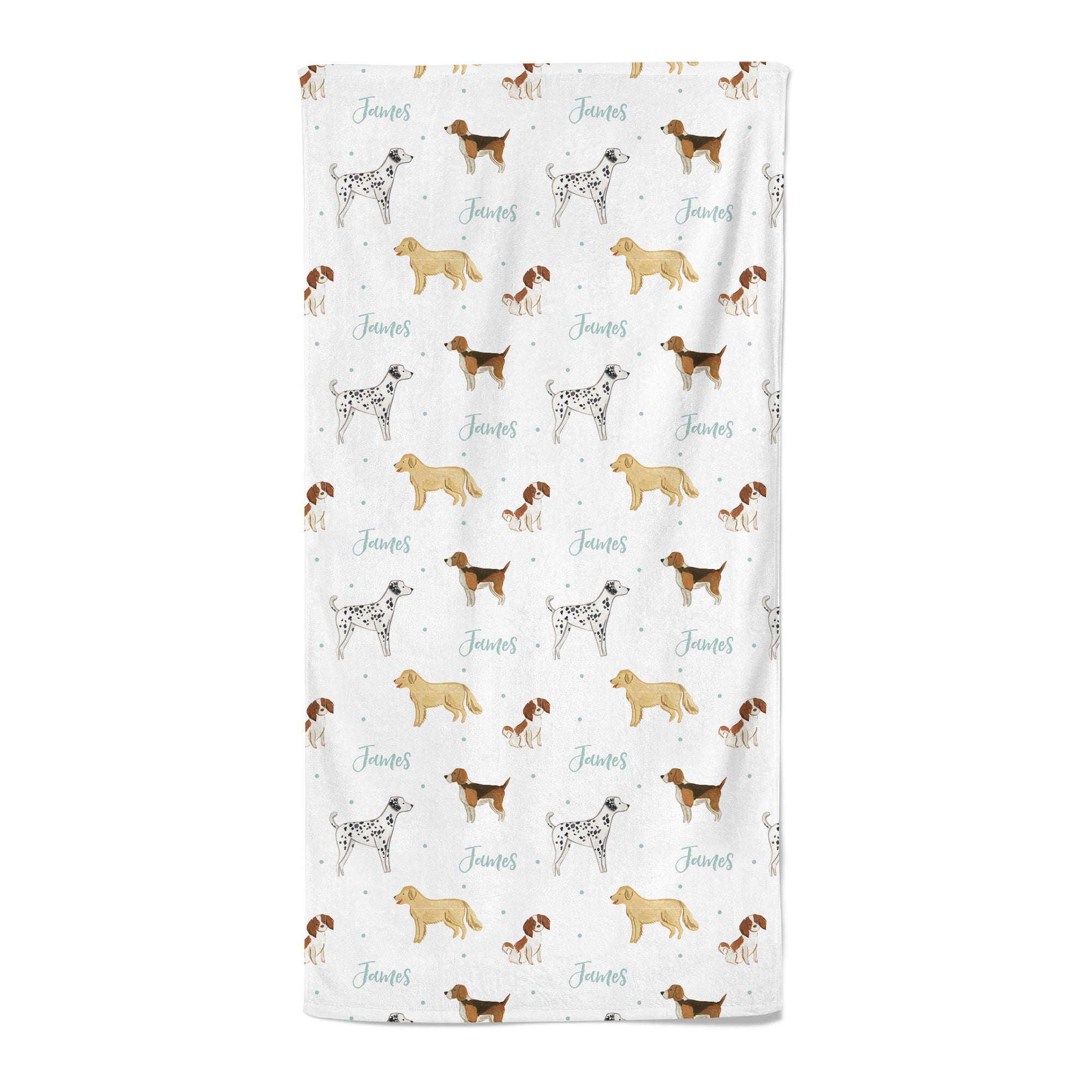 Puppy Dogs - Personalised Towel