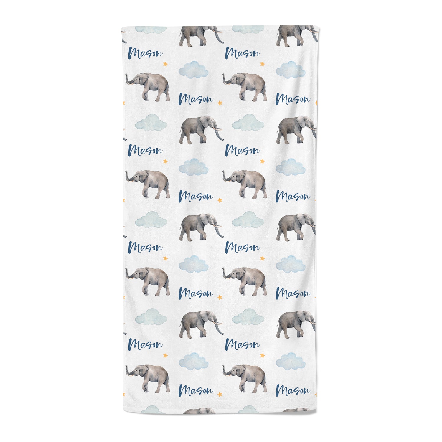 Elephant Dreamer - Personalised Towel