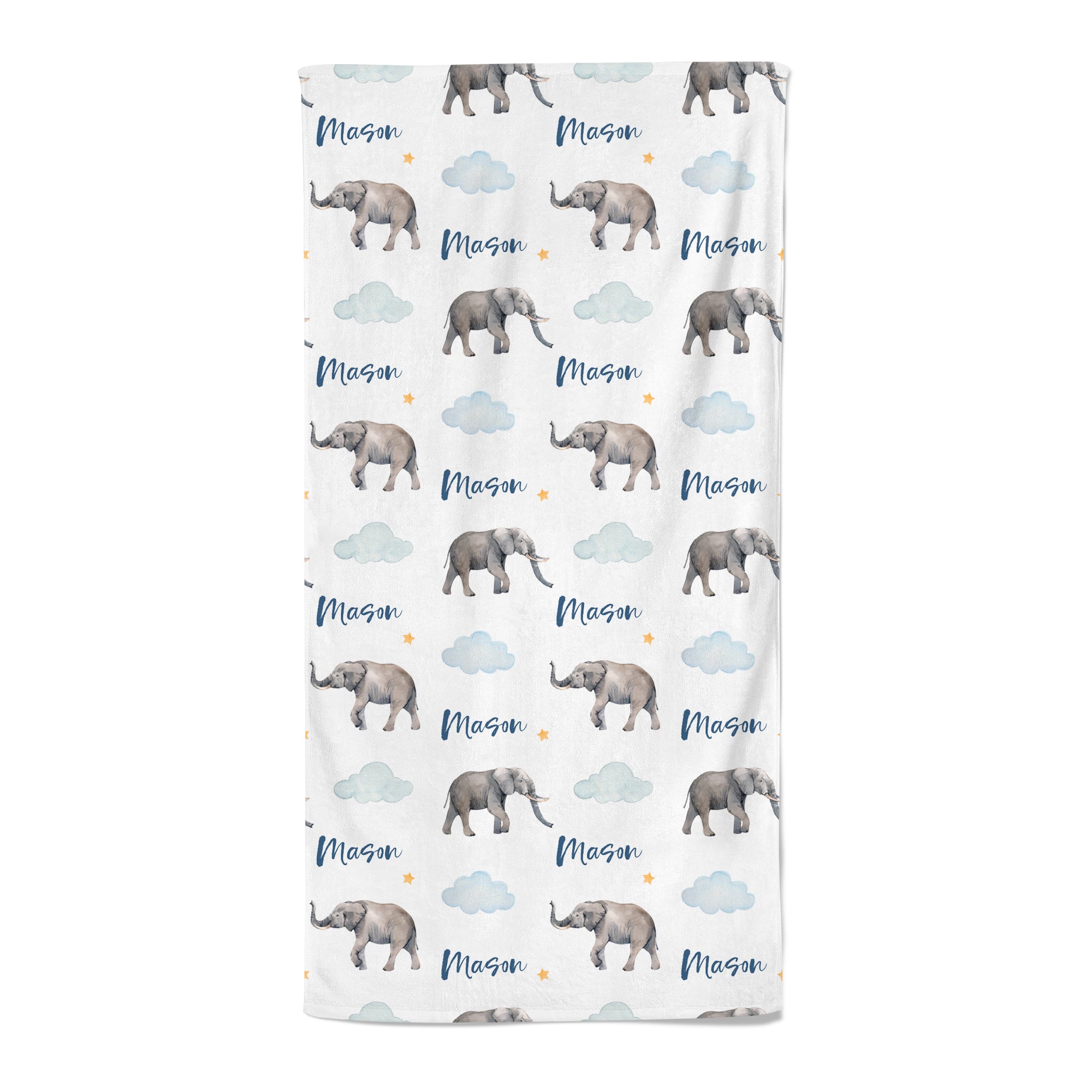 Elephant Dreamer - Personalised Towel