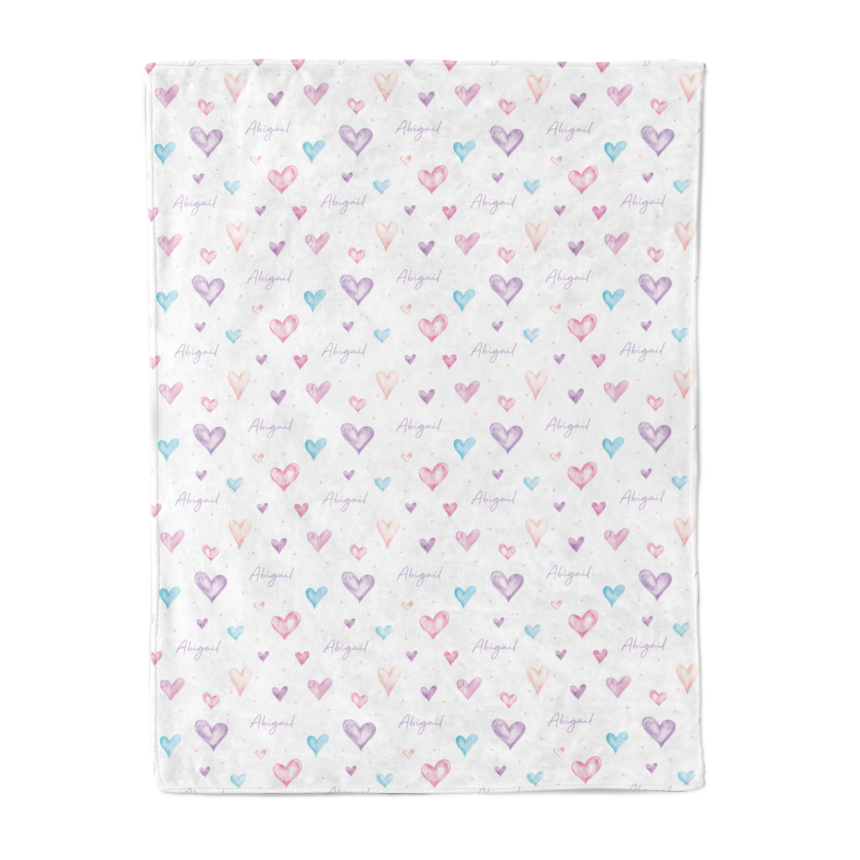 Sweethearts - Personalised Keepsake Blanket